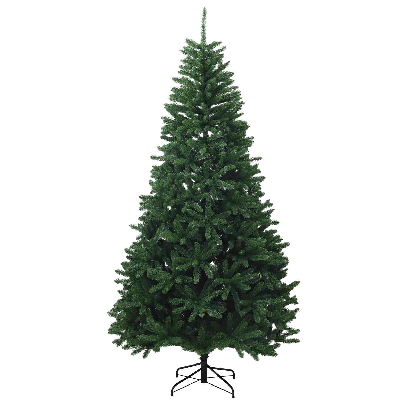 Umetno božično drevesce, srednje zeleno, z bunkicami 300 cm