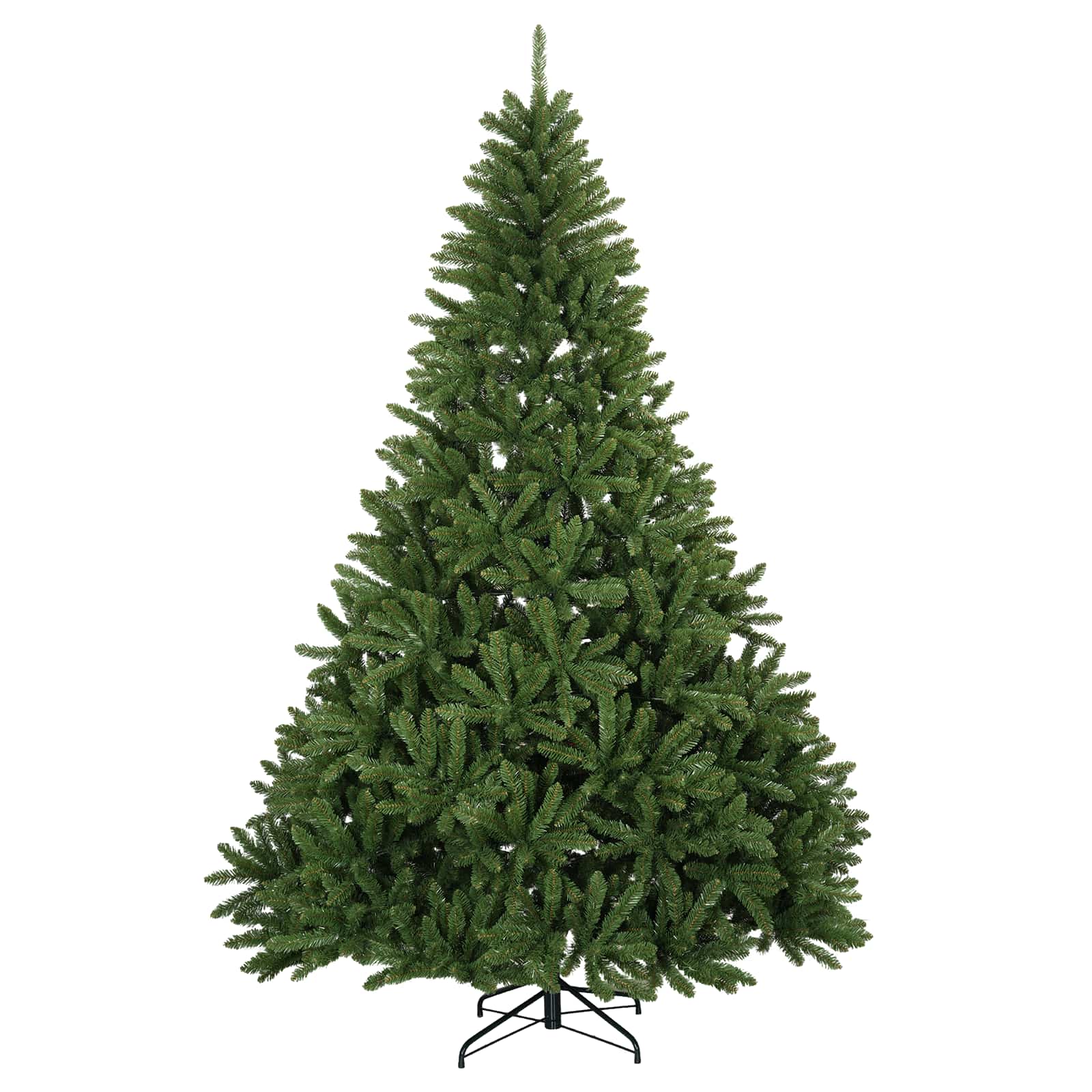 Umetno božično drevesce, svetlo zeleno, z božično kroglo 270 cm