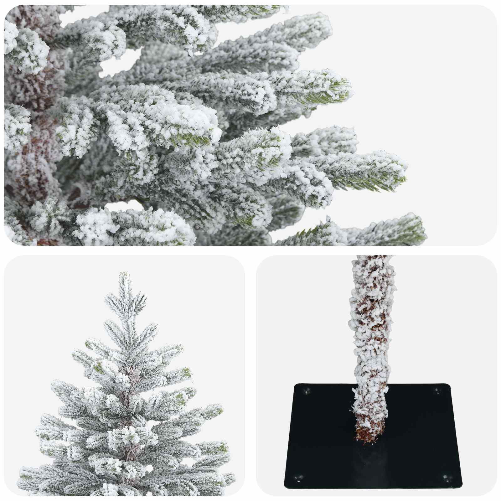 Umetno Zložljivo Božično Drevo 120 cm PVC in kovina