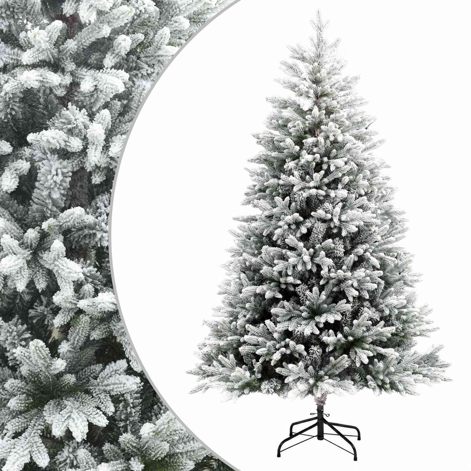 Umetno Zložljivo Božično Drevo 120 cm PVC in kovina