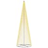vidaXL LED j&otilde;ulupuu 485 cm 1632 LED-i Soe valge Raud Must