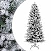 vidaXL Kunstlik kokkupandav j&otilde;ulupuu 150 cm PVC ja PE