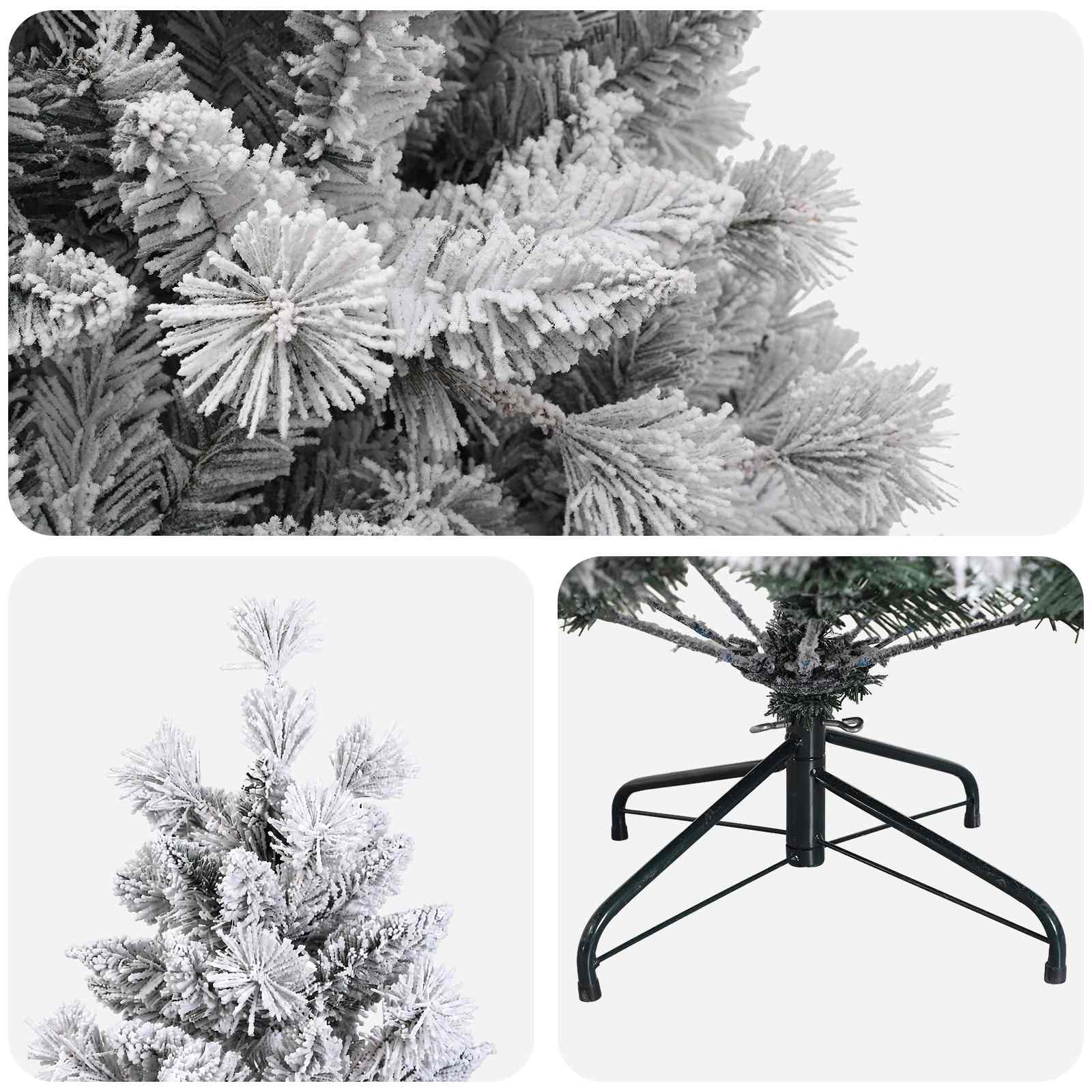 Umetno Zložljivo Božično Drevo 120 cm PVC in kovina