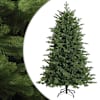 vidaXL Kunstlik kokkupandav j&otilde;ulupuu 120 cm PVC ja metall Roheline