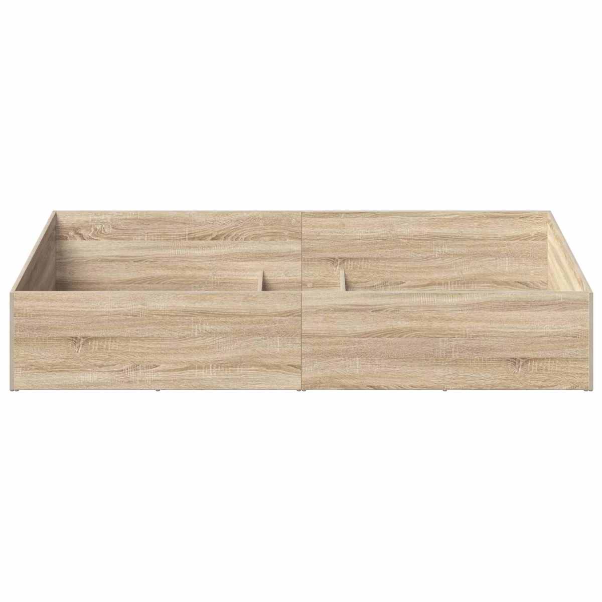 Sengeomkransning til justerbar sengebund Sonoma-eg 90 x 200 cm - Billede 5