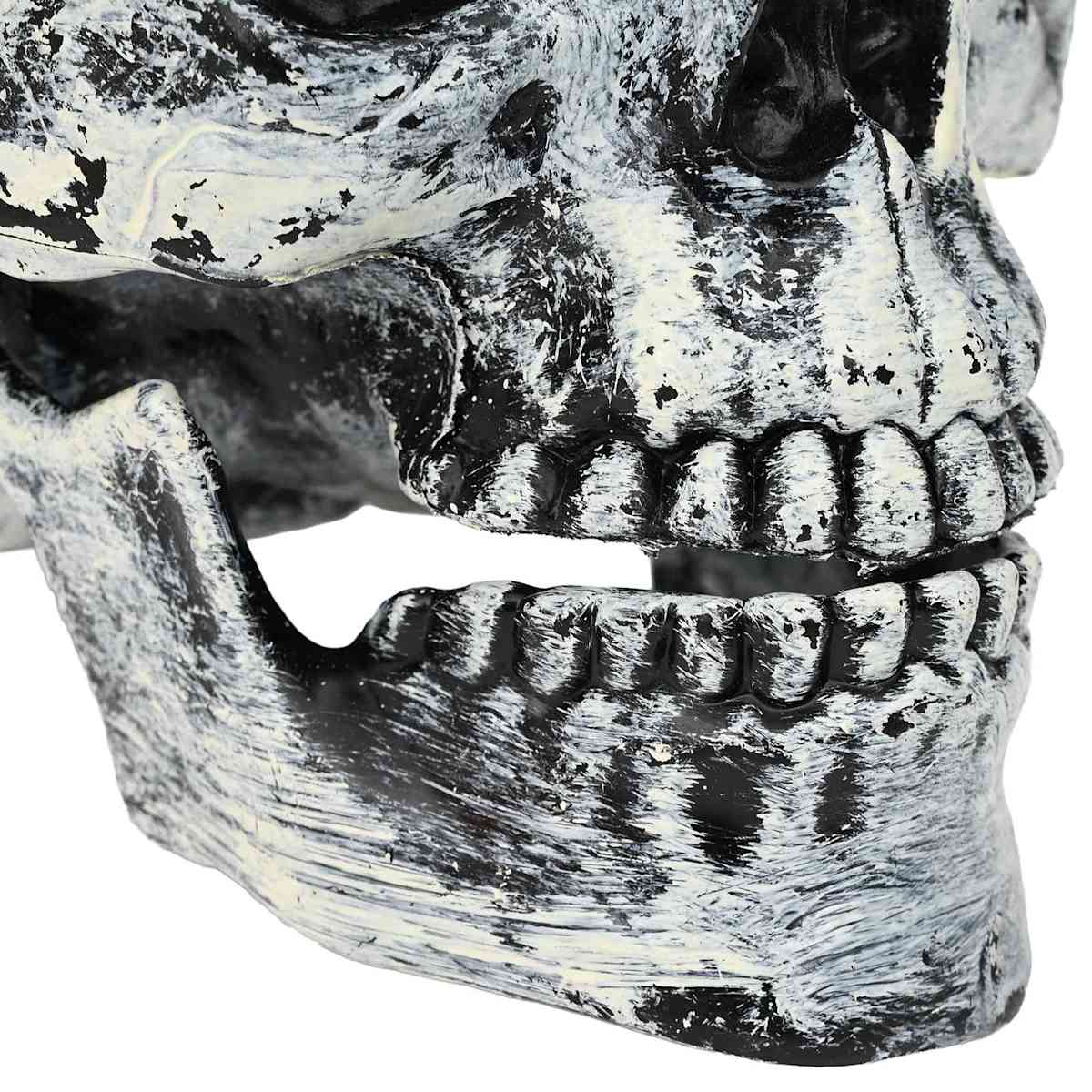 Halloween-kranium SPOOKA 2 stk. Hvid 12 x 15 x 17.5 cm Plastik - Billede 7