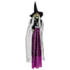 vidaXL Halloweeni rippuv n&otilde;id SPOOKA Lilla 30 x 133 cm Plast ja kangas