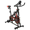 vidaXL Spinninguratas Vexor Sport 120 kg Must ja punane