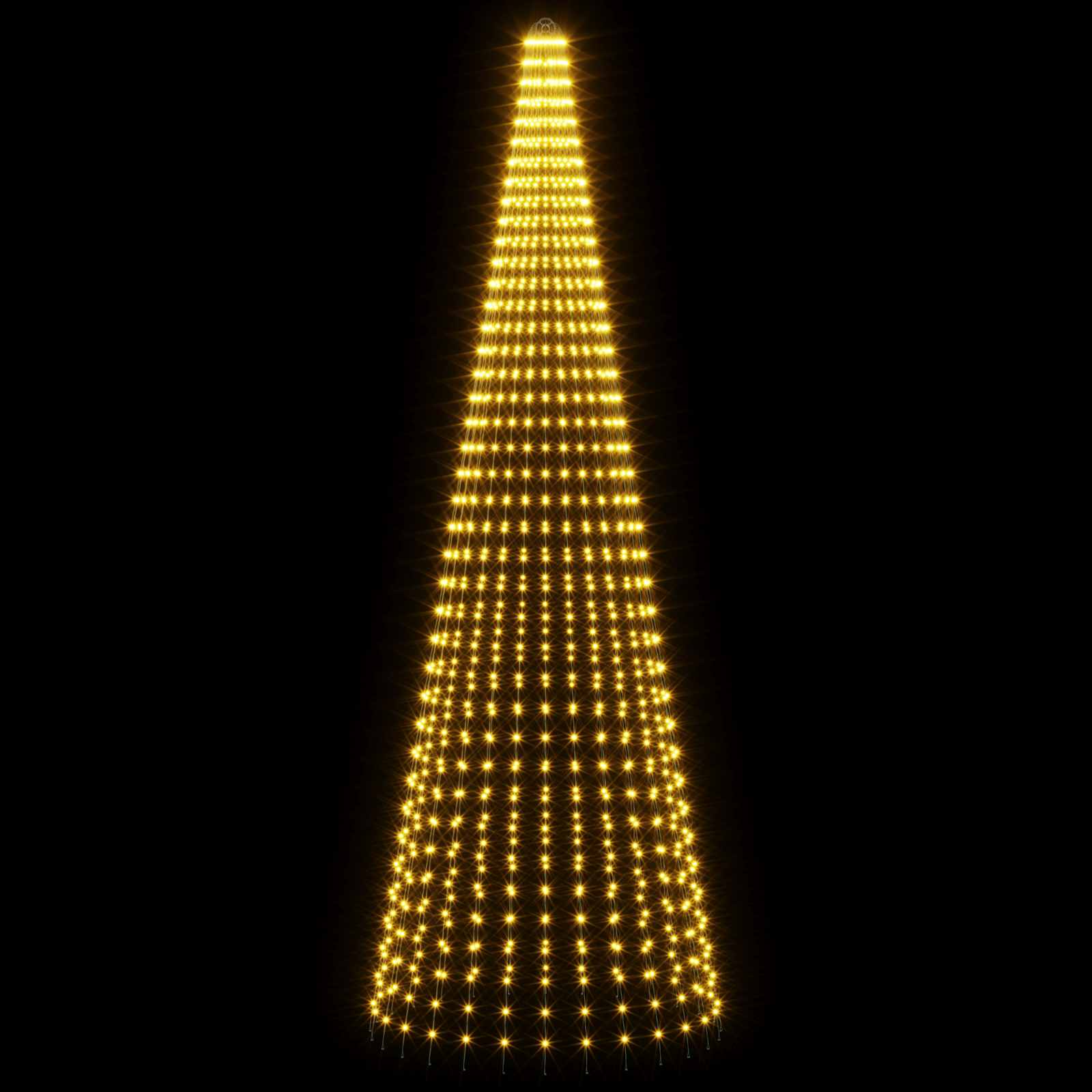 Lučke za božično drevo s klini 1148 LED Toplo bela in