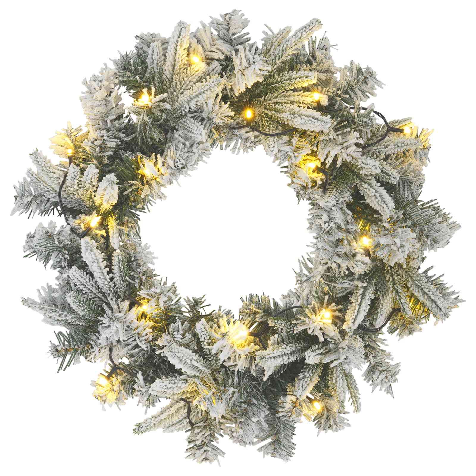 Komplet mini božičnih dreves 90 cm 175 LED Toplo bela PVC in PE
