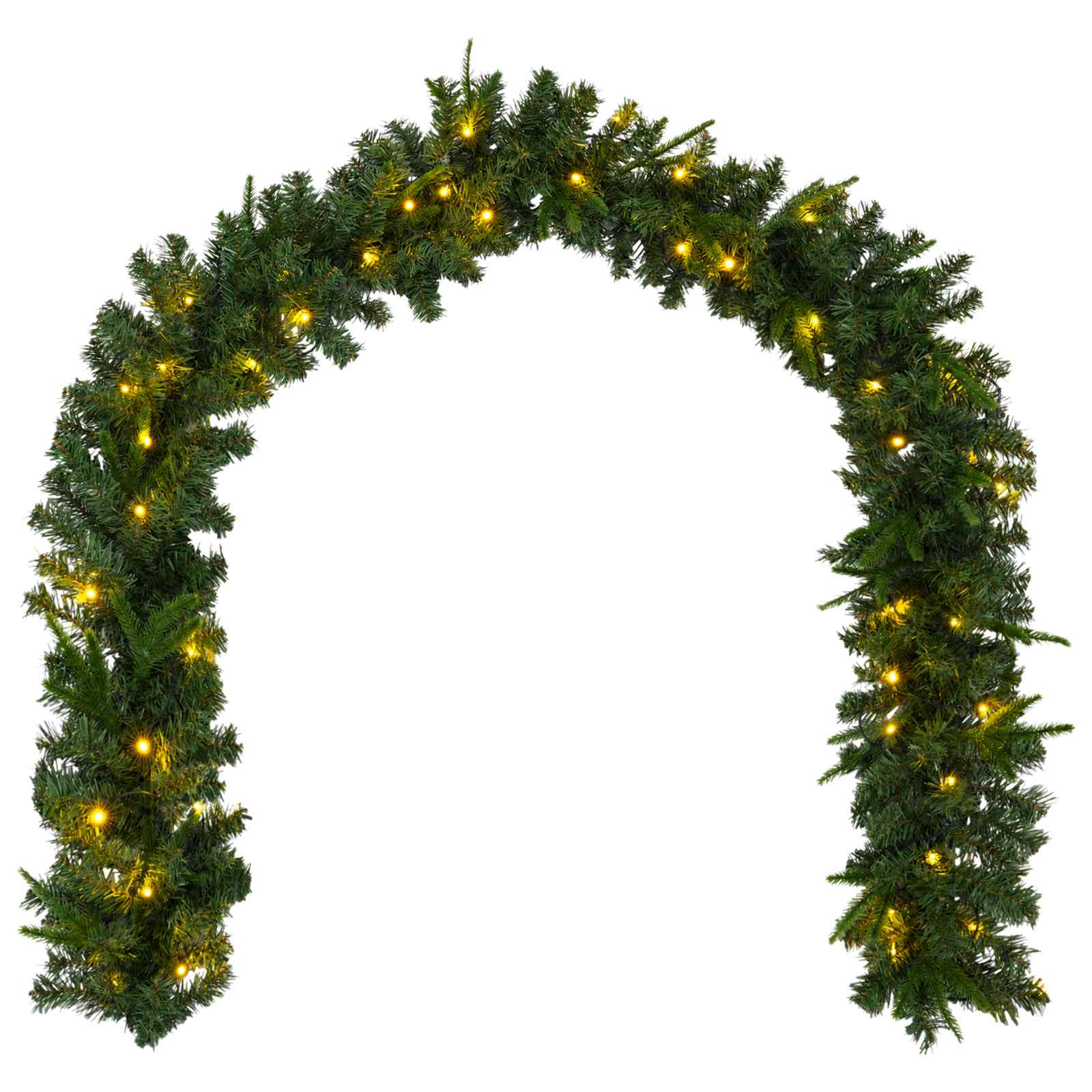 Komplet mini božičnih dreves 120 cm 275 LED Toplo bela