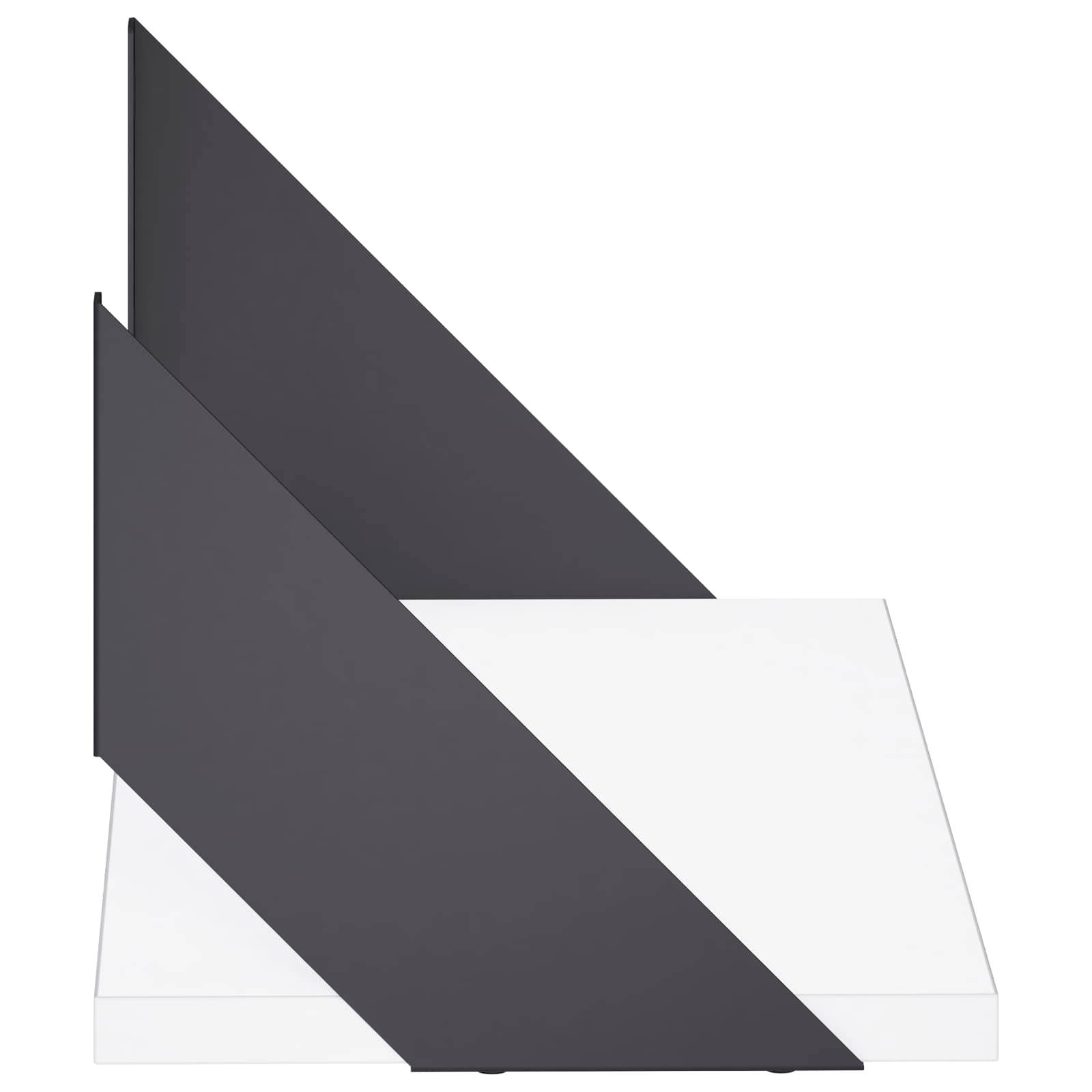 vidaXL Wandschappen 4 st Wit 50 x 20 x 17 cm, foto 4