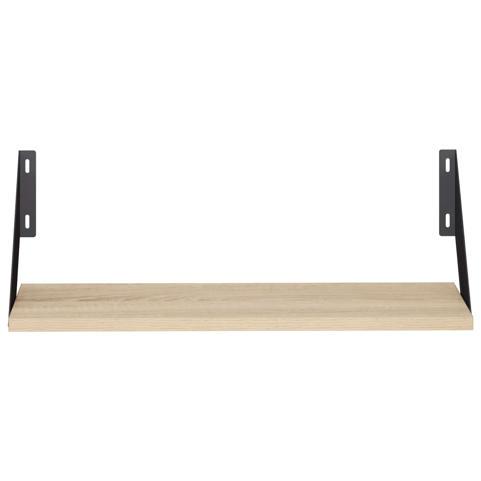Stenske police 4 kos Sonoma hrast 50 x 20 x 17 cm