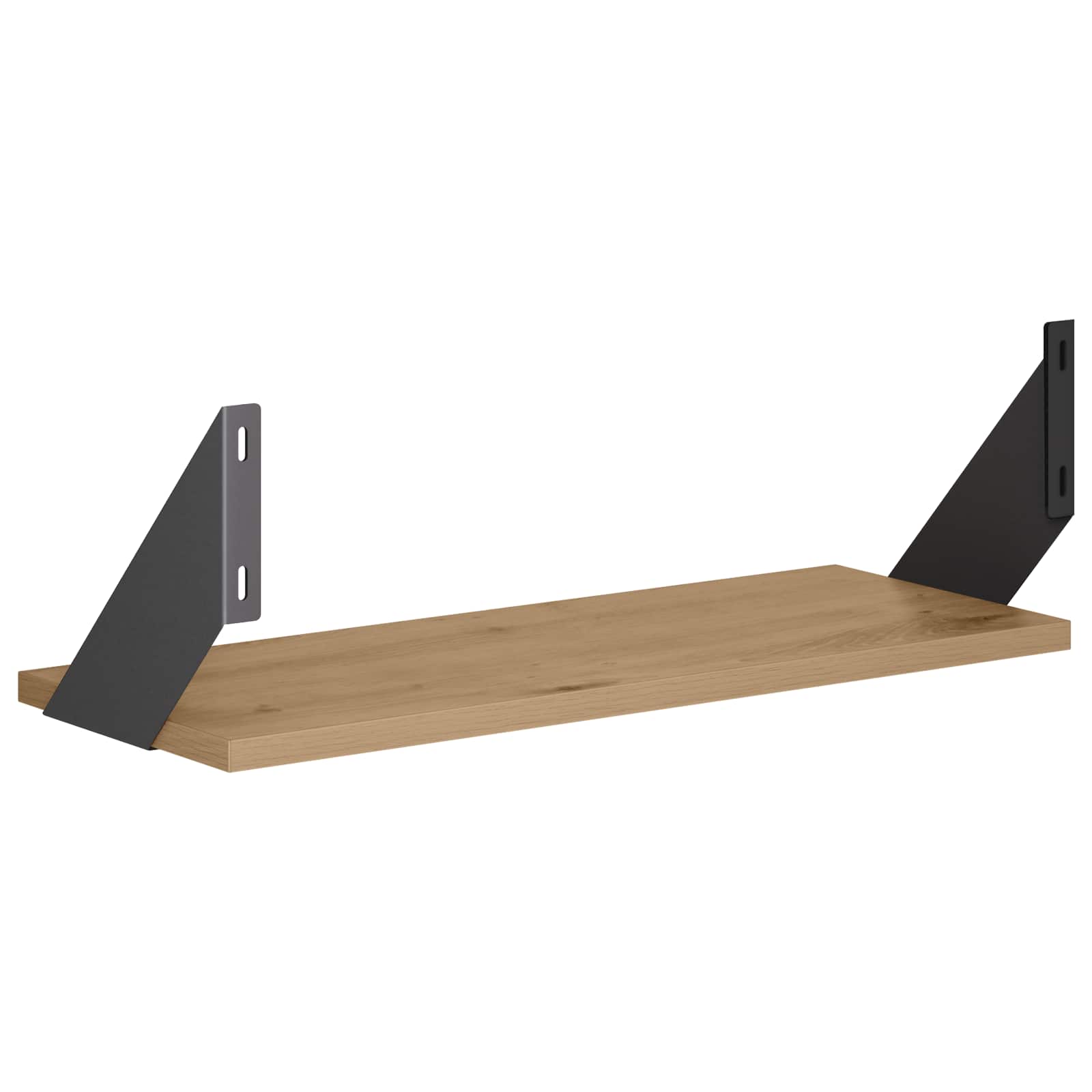Stenske police 2 kos Artisan hrast 50 x 20 x 17 cm