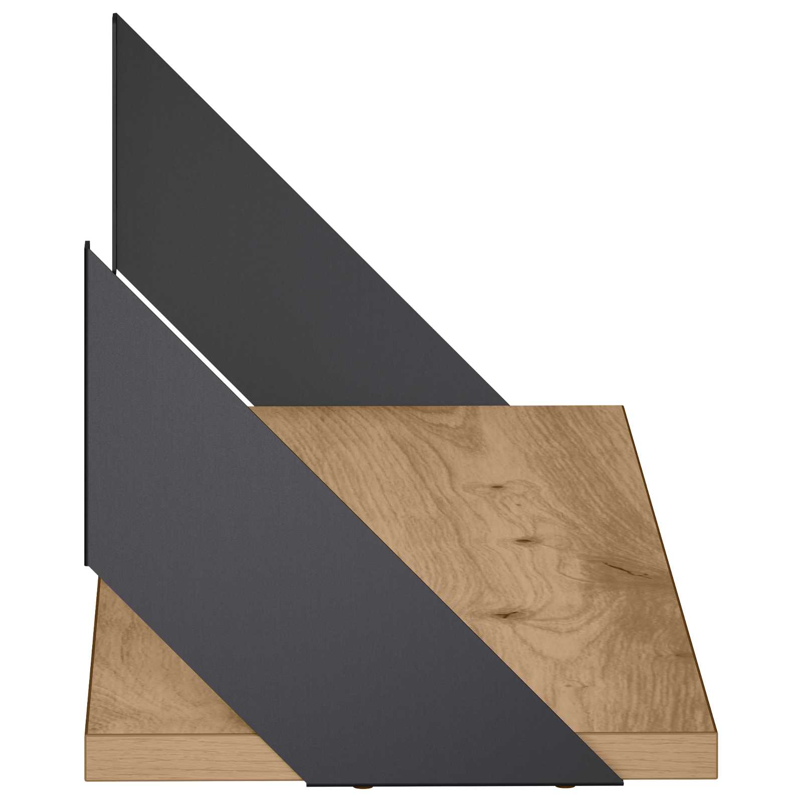Stenske police 4 kos Artisan hrast 60 x 20 x 17 cm