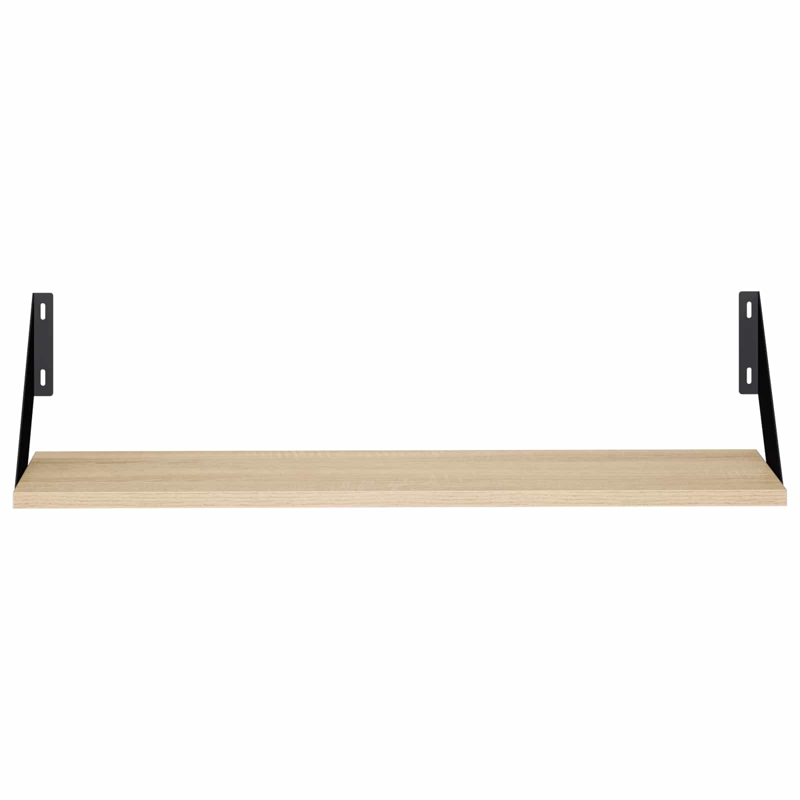 Stenske police 2 kos Sonoma hrast 70 x 20 x 17 cm