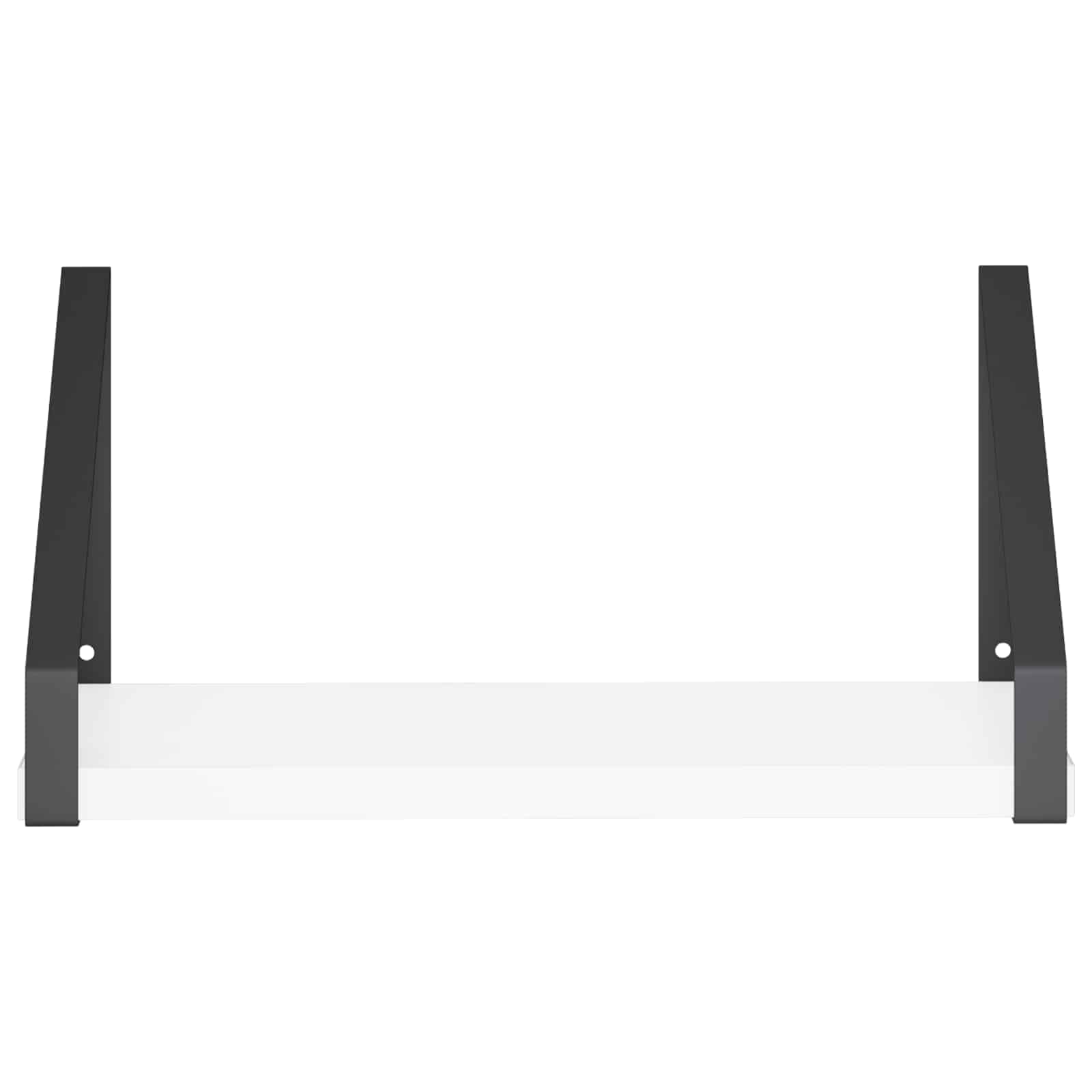 Stenske police 4 kos Bela 30 x 16 x 15,5 cm
