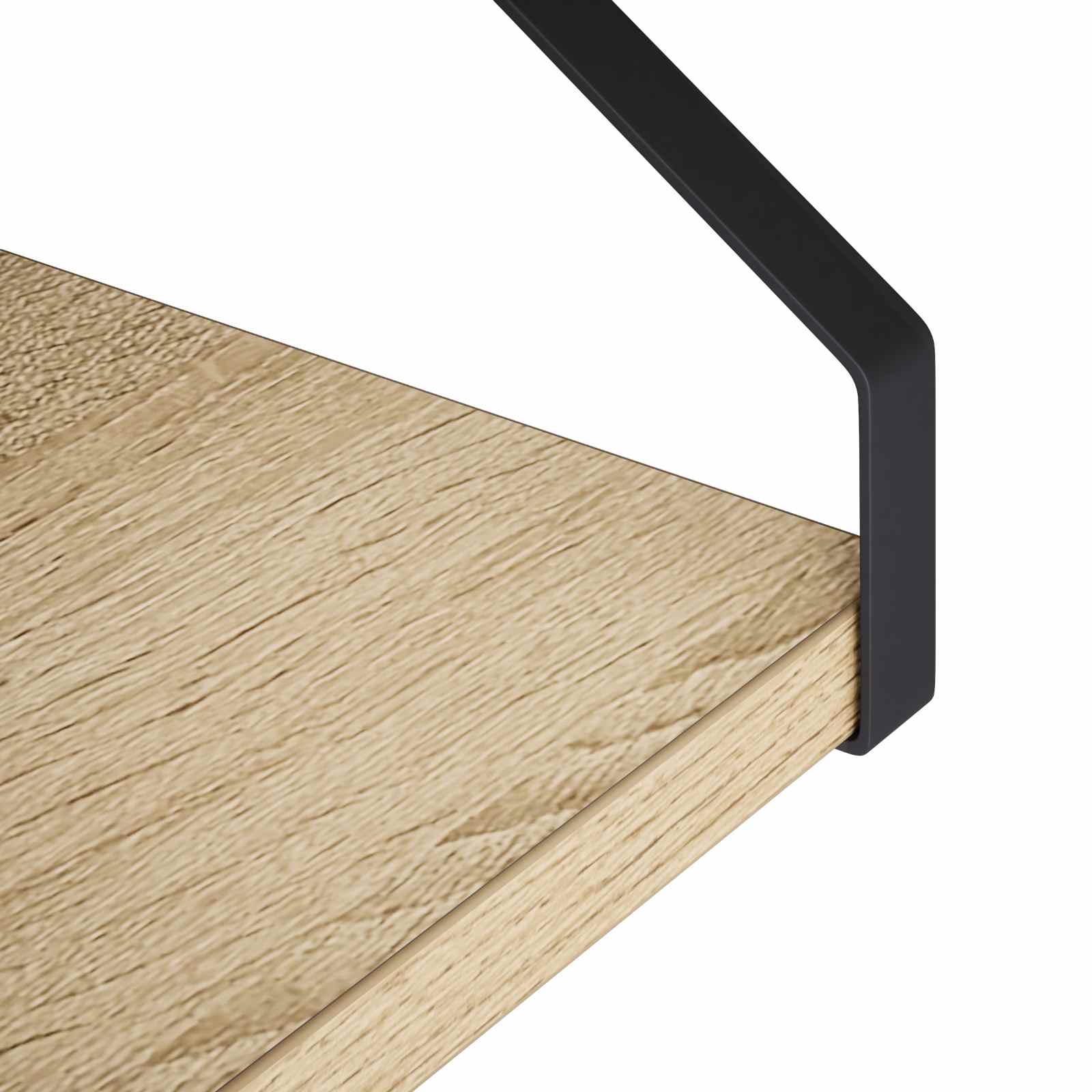 Stenske police 4 kos Sonoma hrast 30 x 16 x 15,5 cm