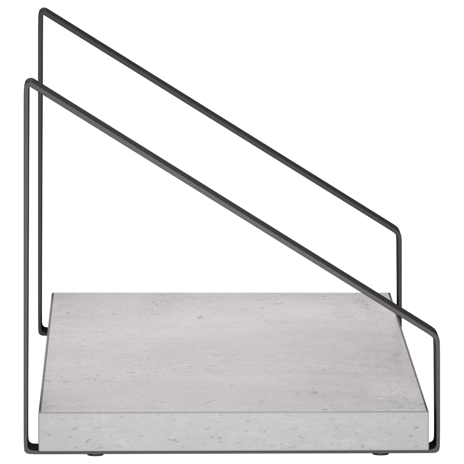 vidaXL Wandschappen 4 st Betongrijs 30 x 16 x 15,5 cm grijs, foto 4