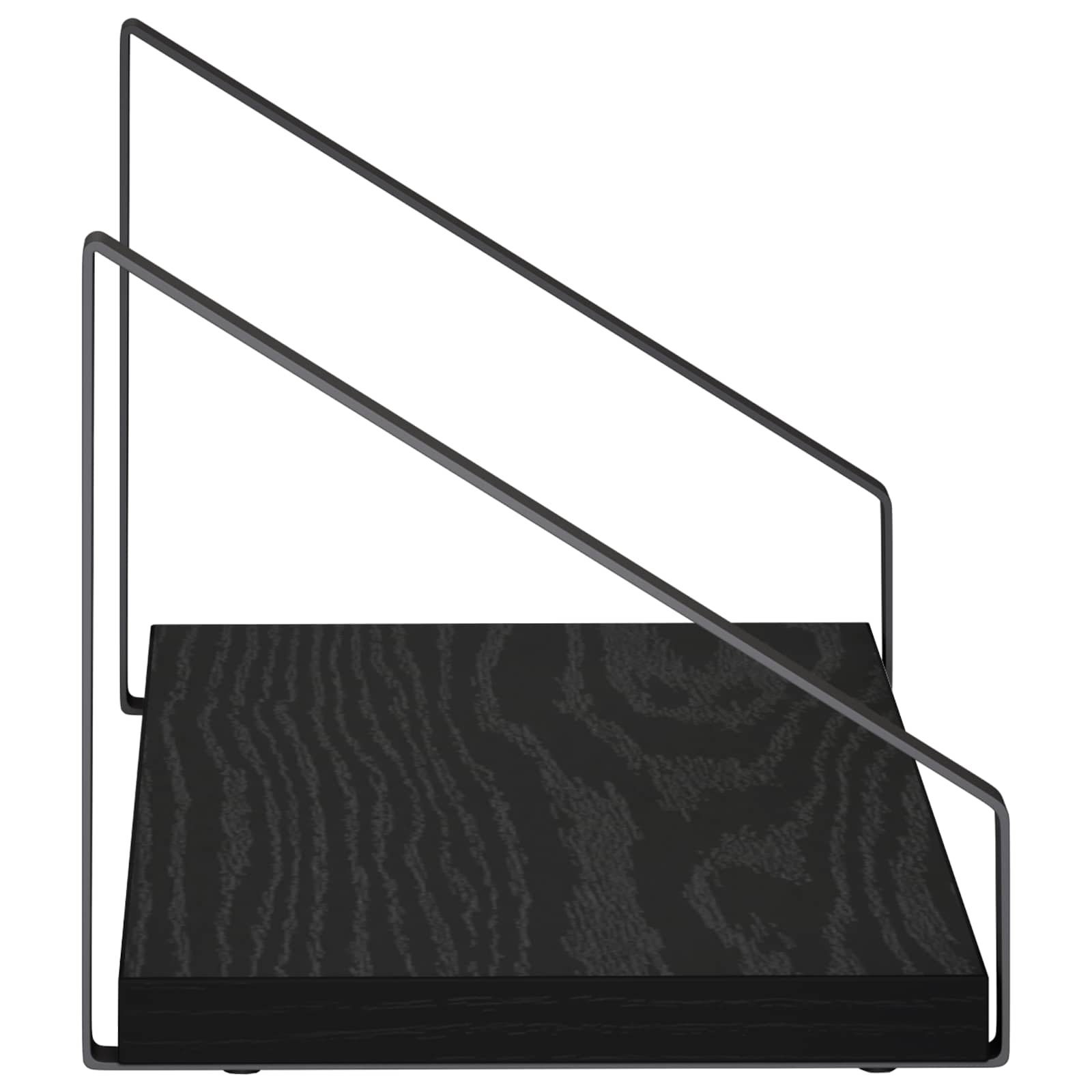 vidaXL Wandschappen 4 st Zwart eiken 40 x 16 x 15,5 cm, foto 4