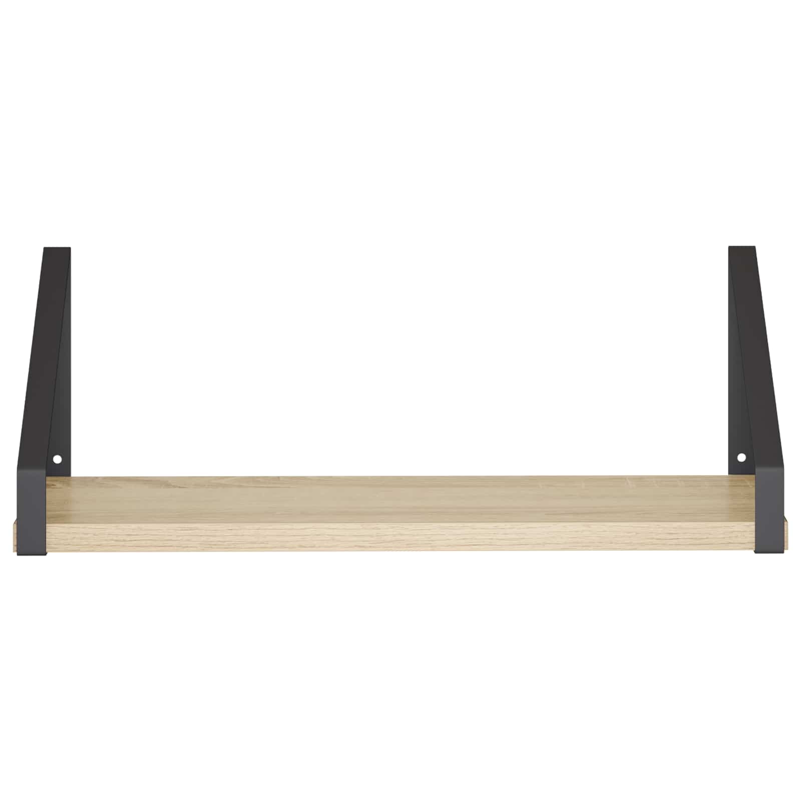 Stenske police 4 kos Sonoma hrast 40 x 16 x 15,5 cm
