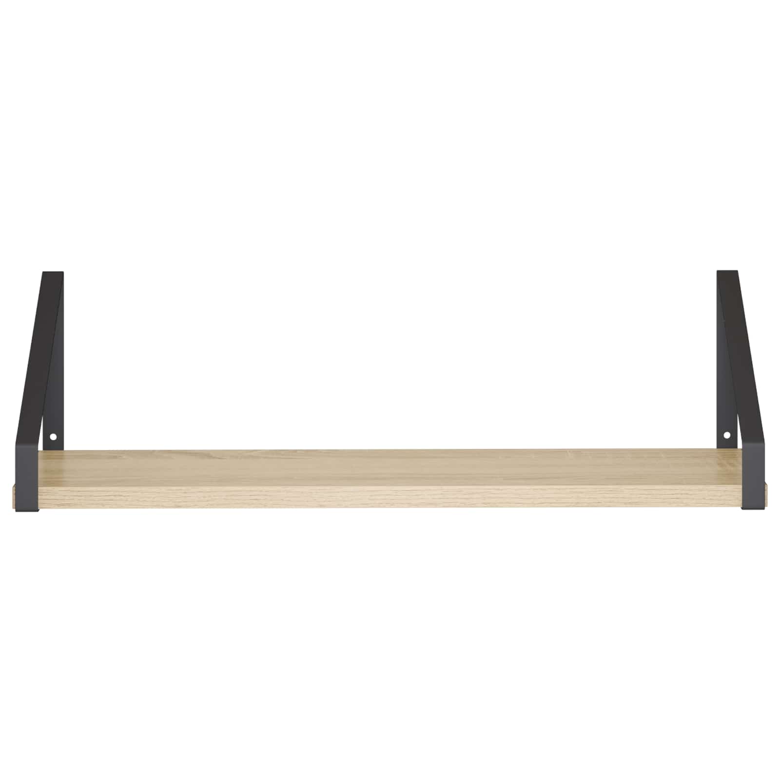 Stenske police 2 kos Sonoma hrast 50 x 16 x 15,5 cm