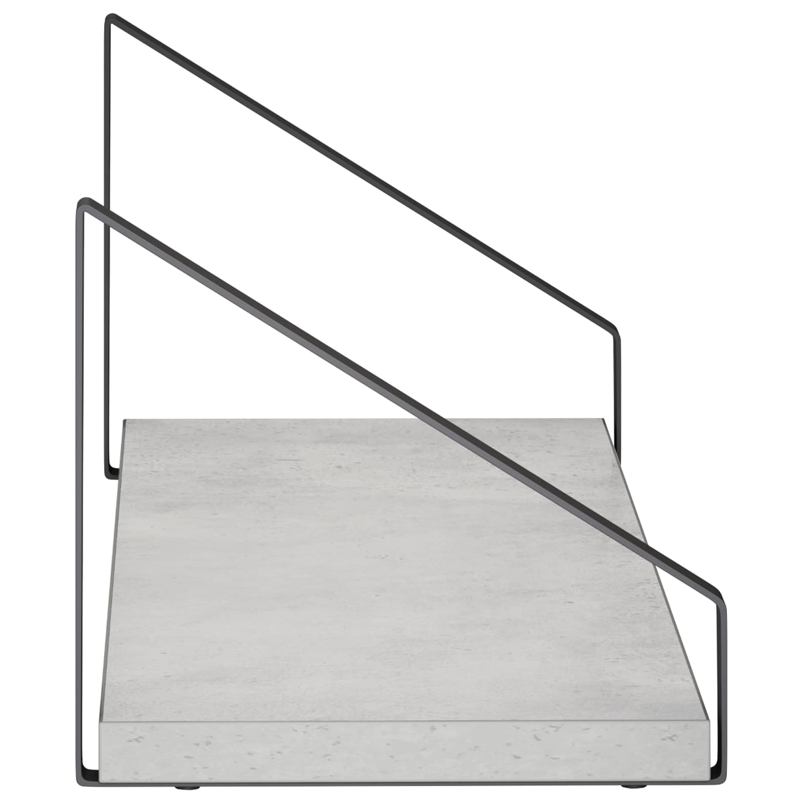 vidaXL Wandschappen 2 st Betongrijs 50 x 16 x 15,5 cm grijs, foto 4