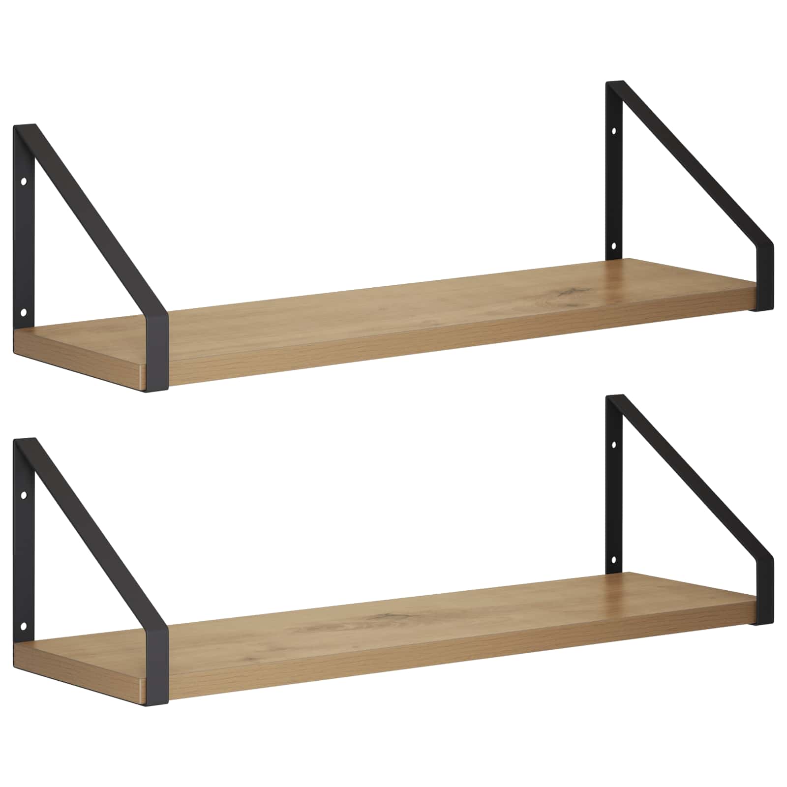 vidaXL Wandschappen 2 st Artisanaal eiken 50 x 16 x 15,5 cm, foto 3