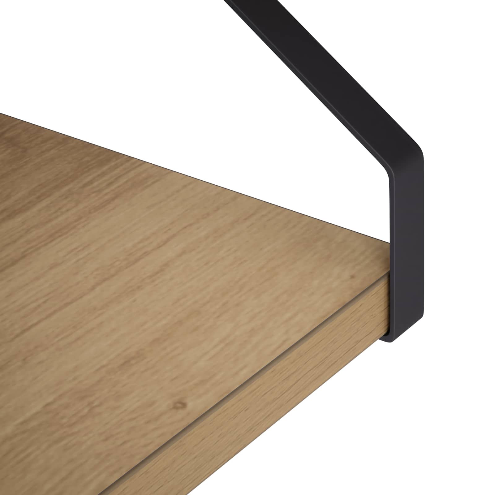 Stenske police 4 kos Artisan hrast 50 x 16 x 15,5 cm