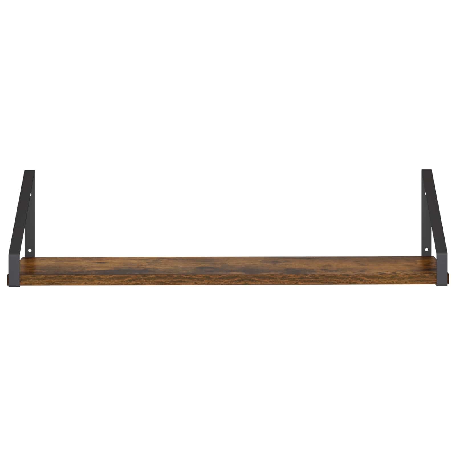 vidaXL Wandschappen 2 st Gerookt eiken 60 x 16 x 15,5 cm, foto 2