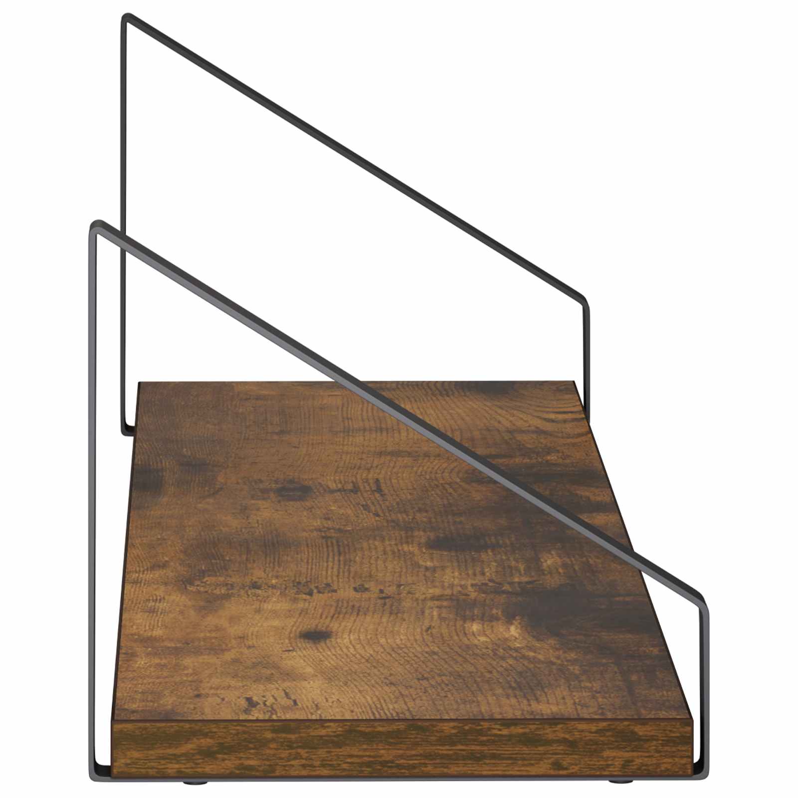 vidaXL Wandschappen 4 st Gerookt eiken 60 x 16 x 15,5 cm, foto 4