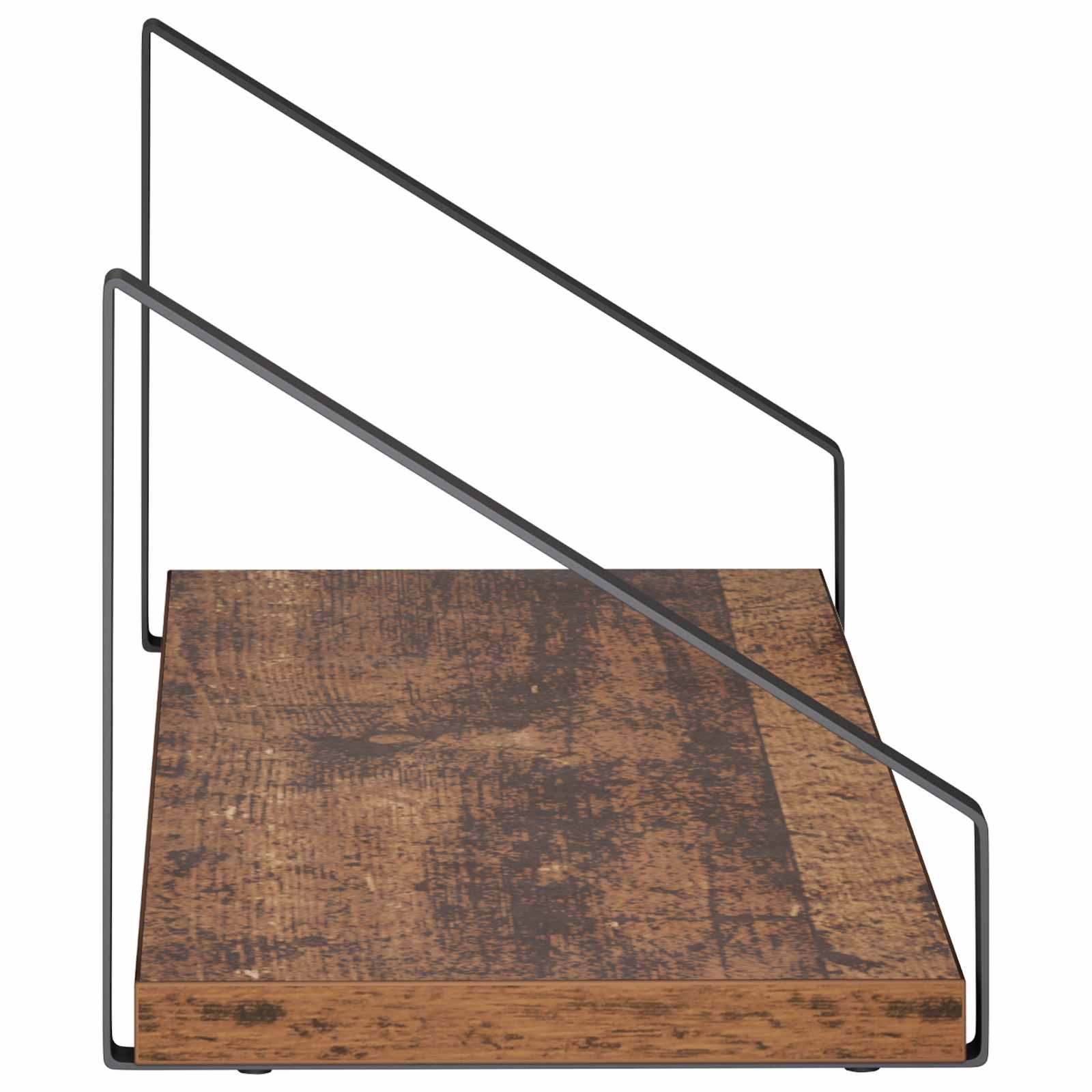 Stenske police 2 kos Star les 60 x 16 x 15,5 cm
