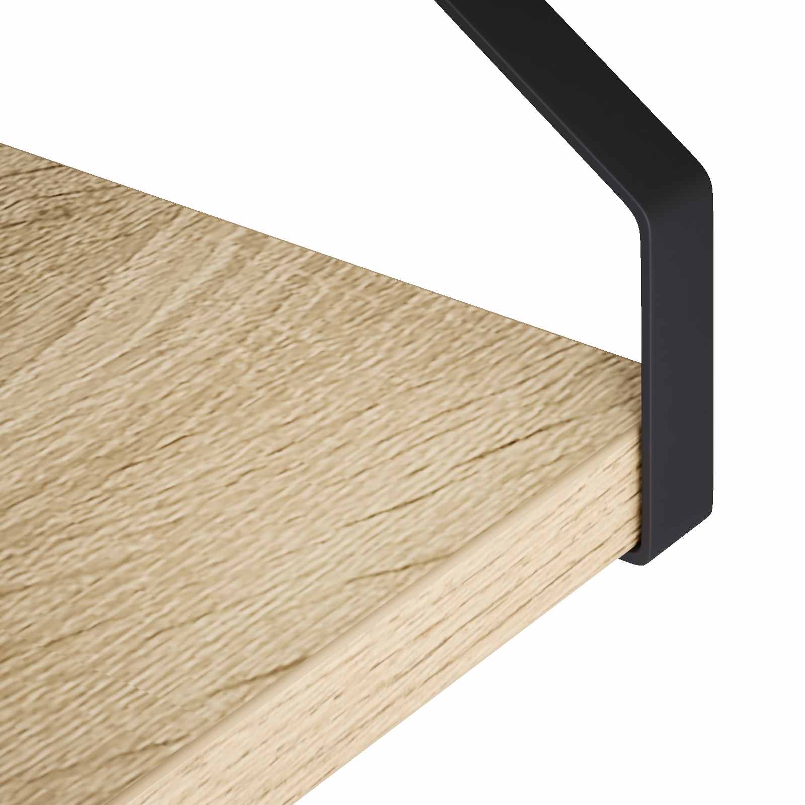 Stenske police 3 kos Sonoma hrast 60 x 16 x 15,5 cm