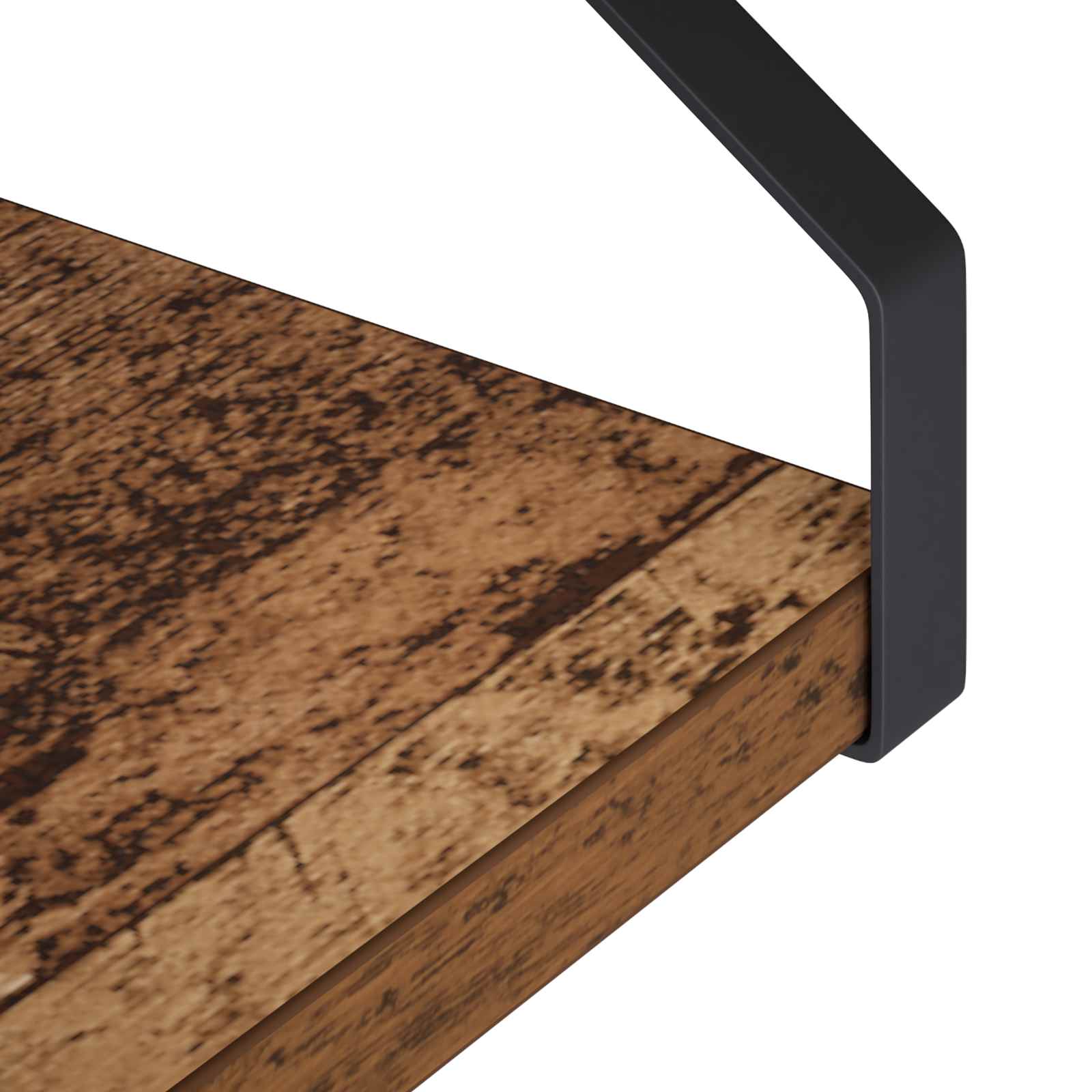 Stenske police 3 kos Star les 60 x 16 x 15,5 cm