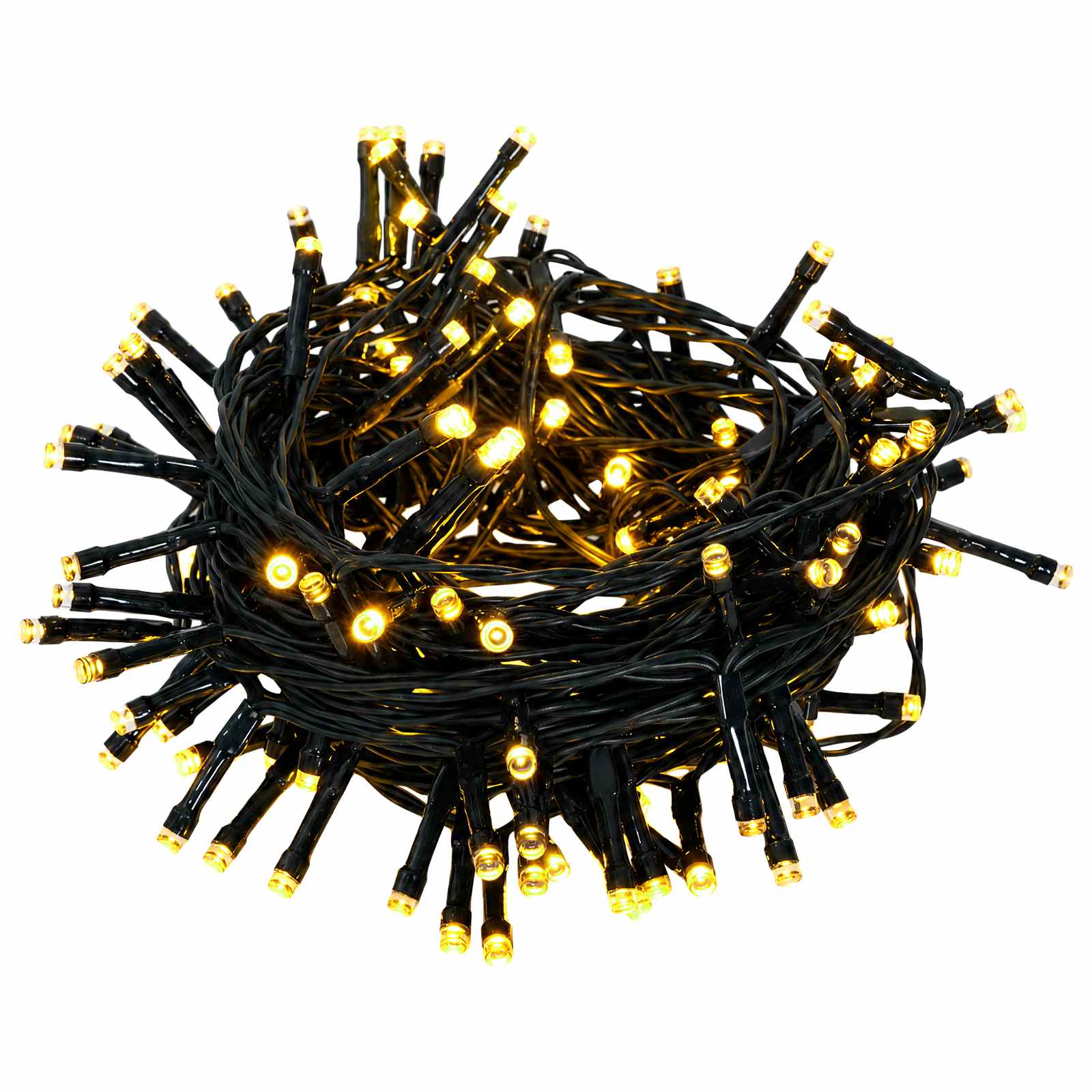 Mini božično drevesce 120 cm 100 LED Toplo bela PVC in PE
