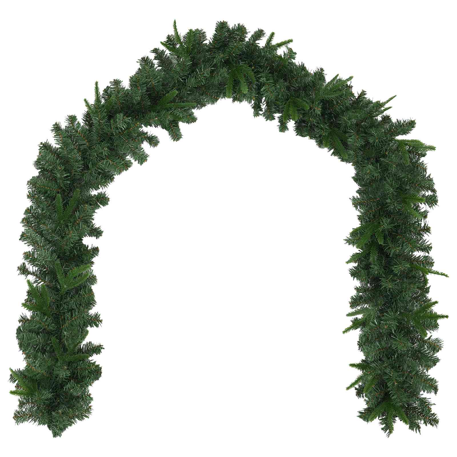 Božična girlanda Zelena 270 cm PVC in PE