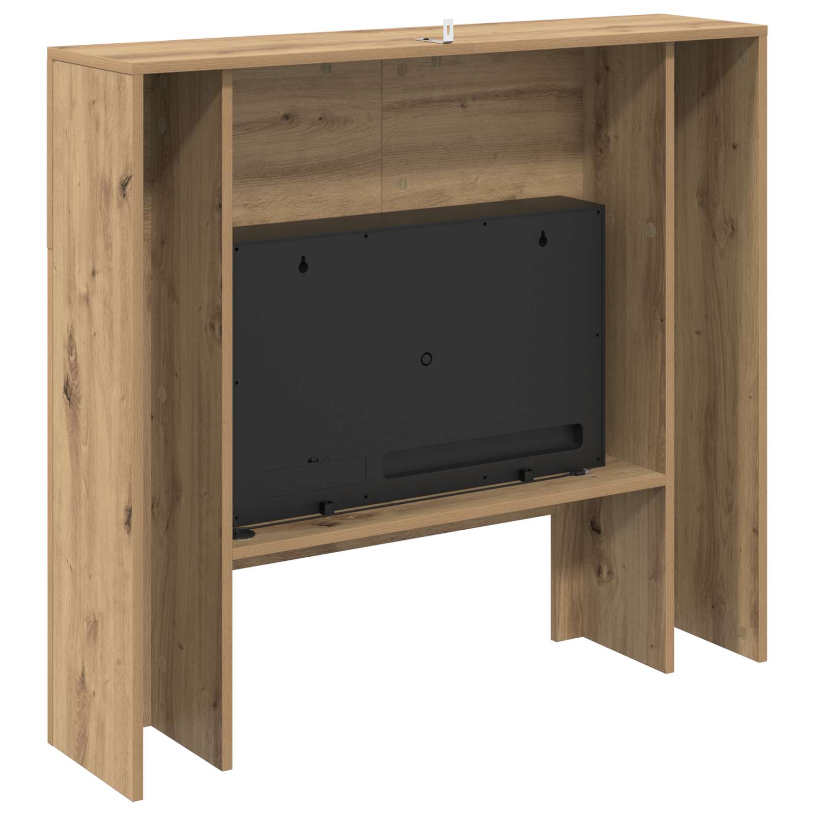 Električni kamin Artisan hrast 100 x 24,5 x 90 cm