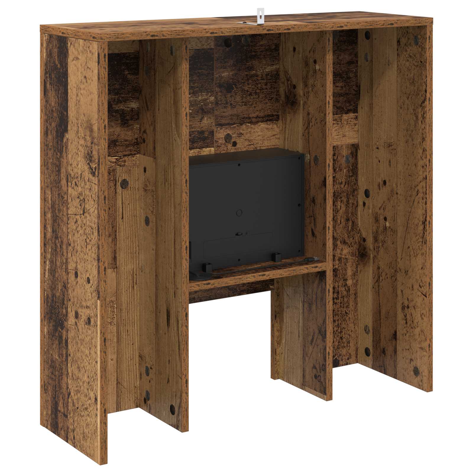 Električni kamin Star les 75 x 24,5 x 75 cm Inženirski les