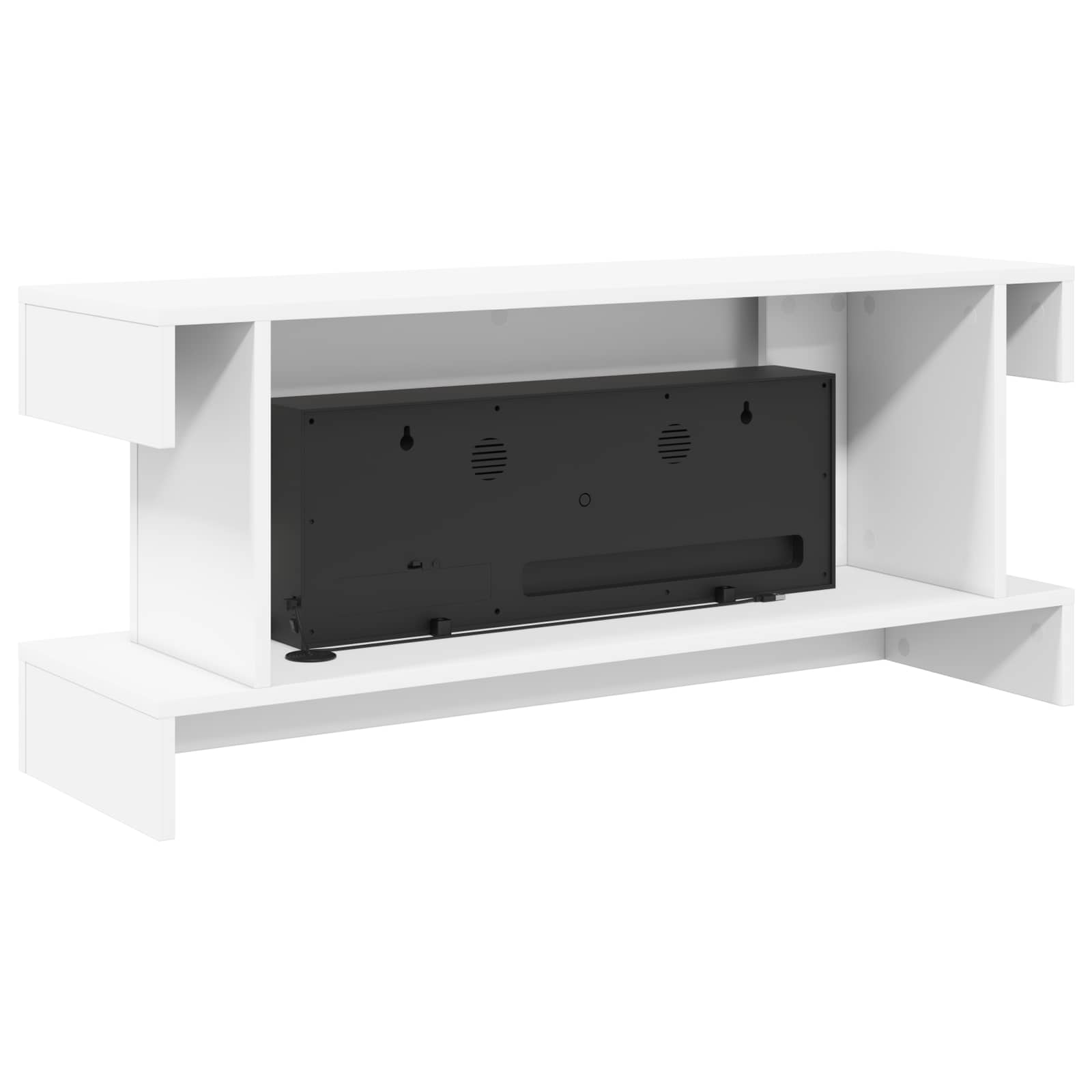 Električni kamin Bela 100 x 30 x 44 cm Inženirski les