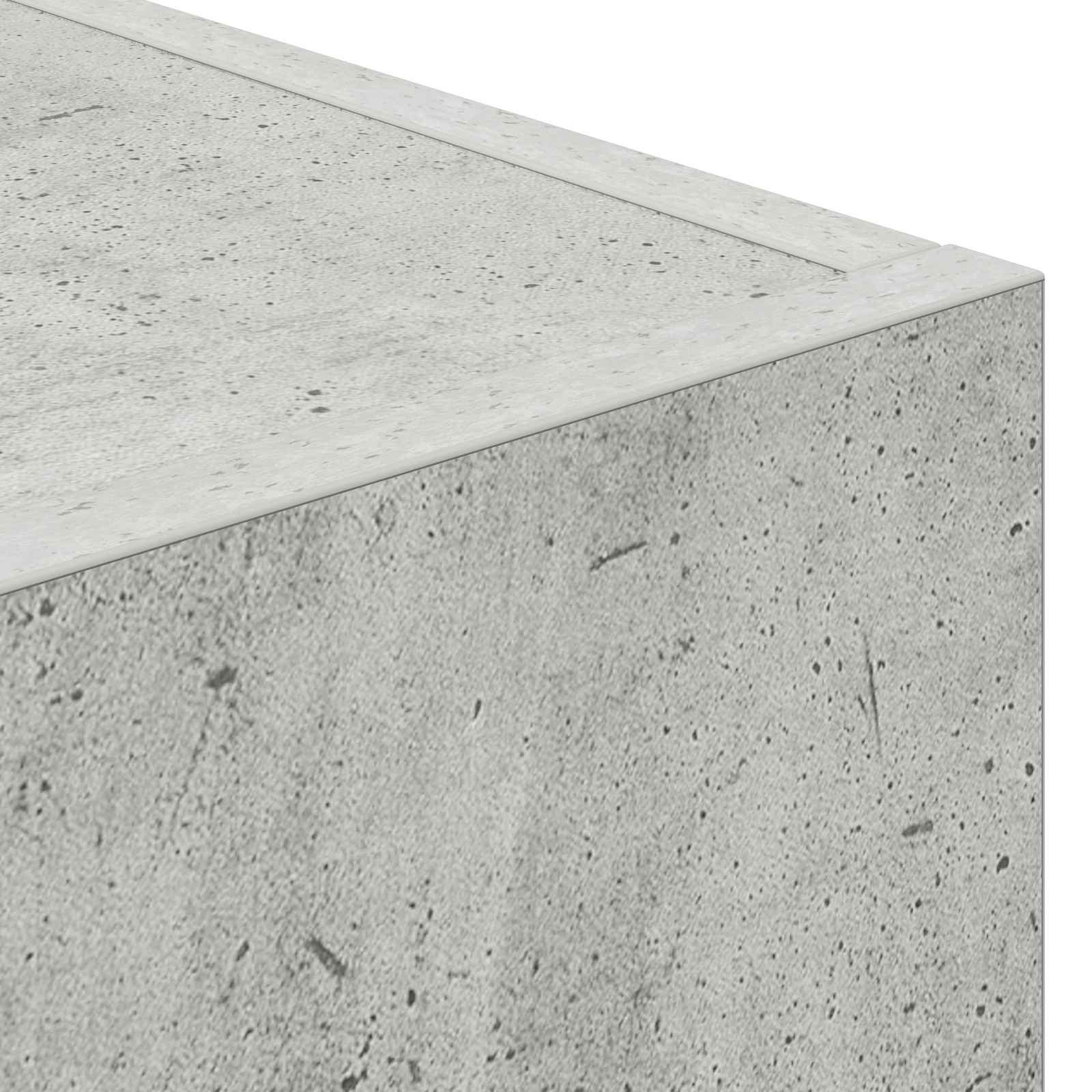 Električni kamin Beton 150 x 30 x 50 cm Inženirski les