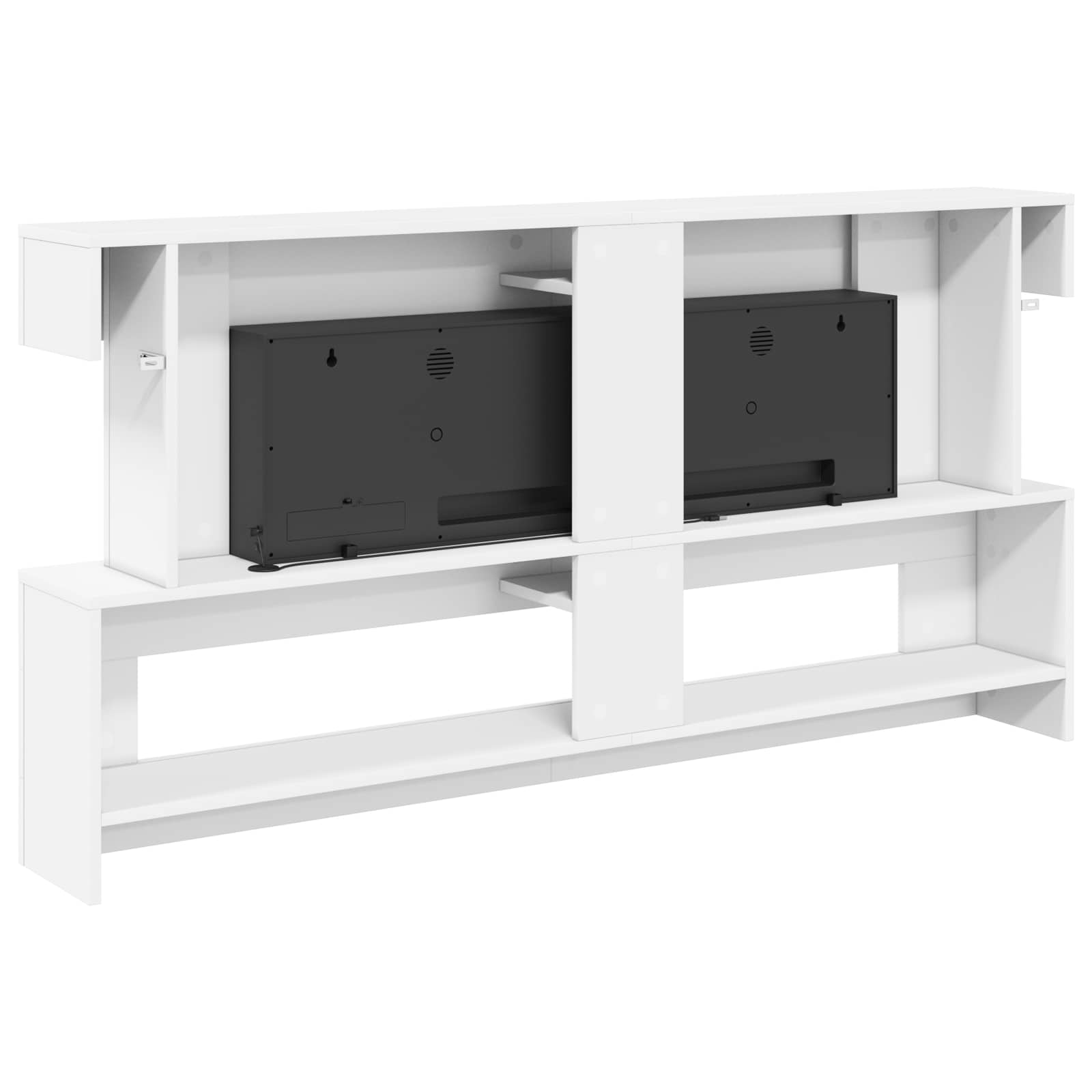 Električni kamin Bela 150 x 21 x 77 cm Inženirski les
