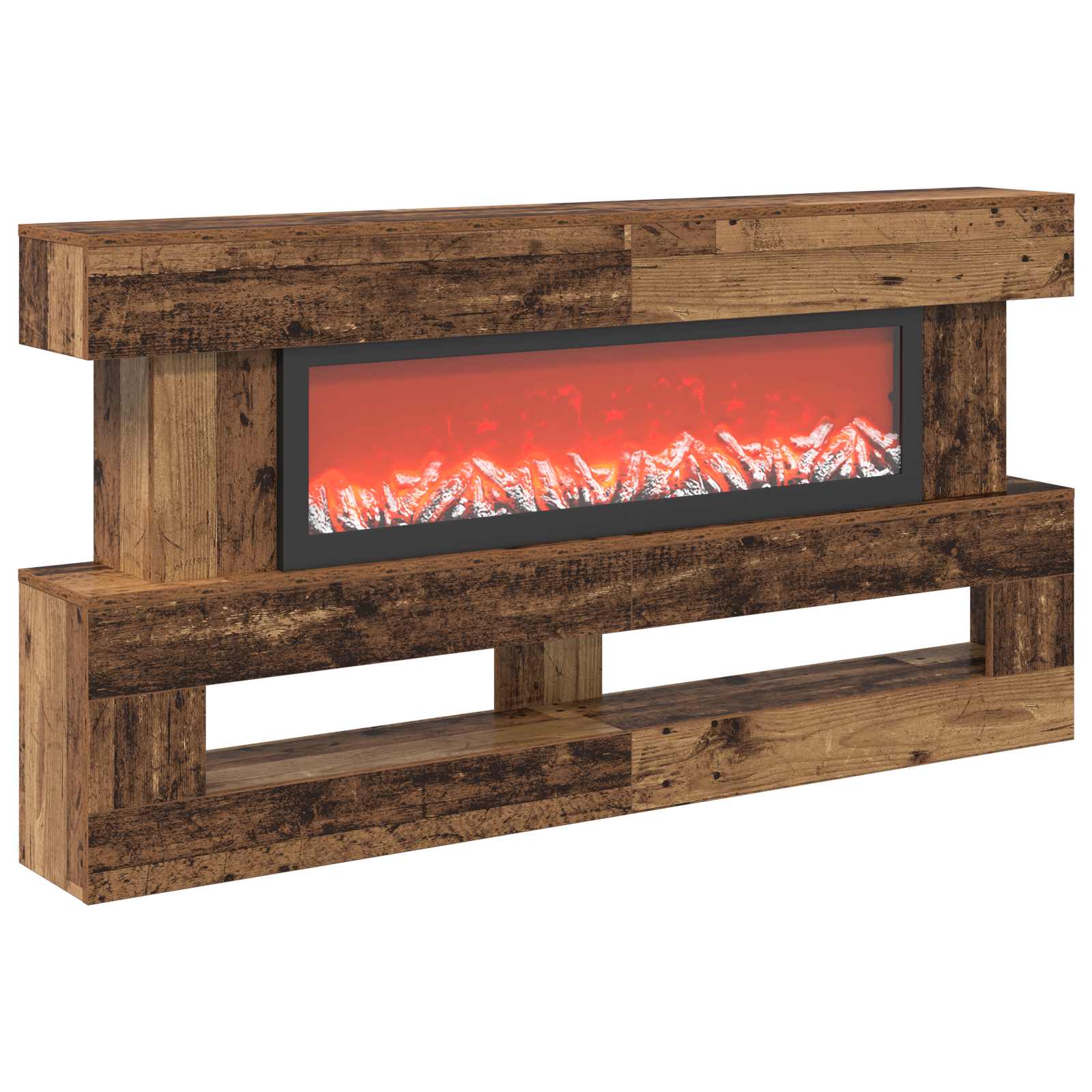 Električni kamin Star les 150 x 21 x 77 cm Inženirski les