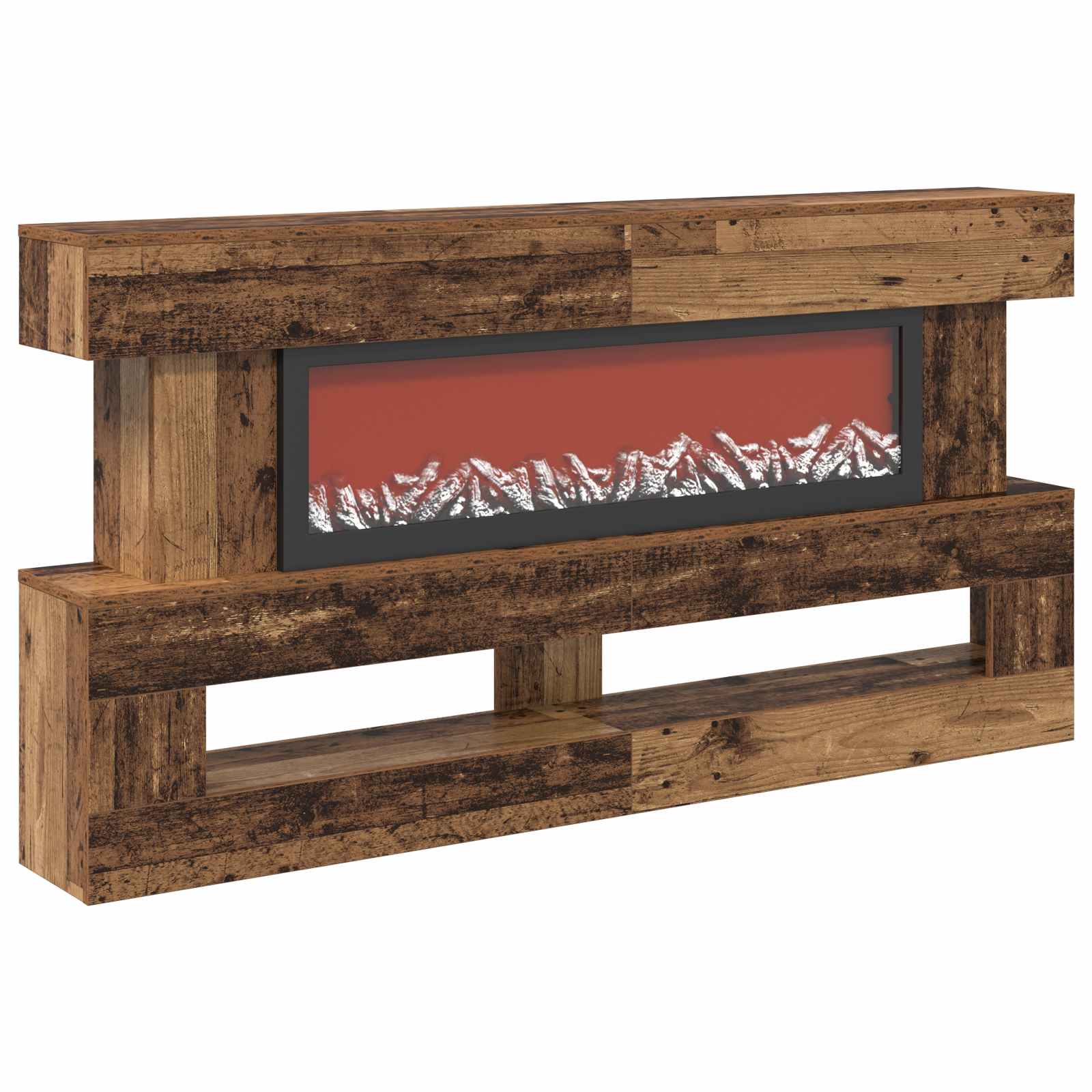 Električni kamin Star les 150 x 21 x 77 cm Inženirski les