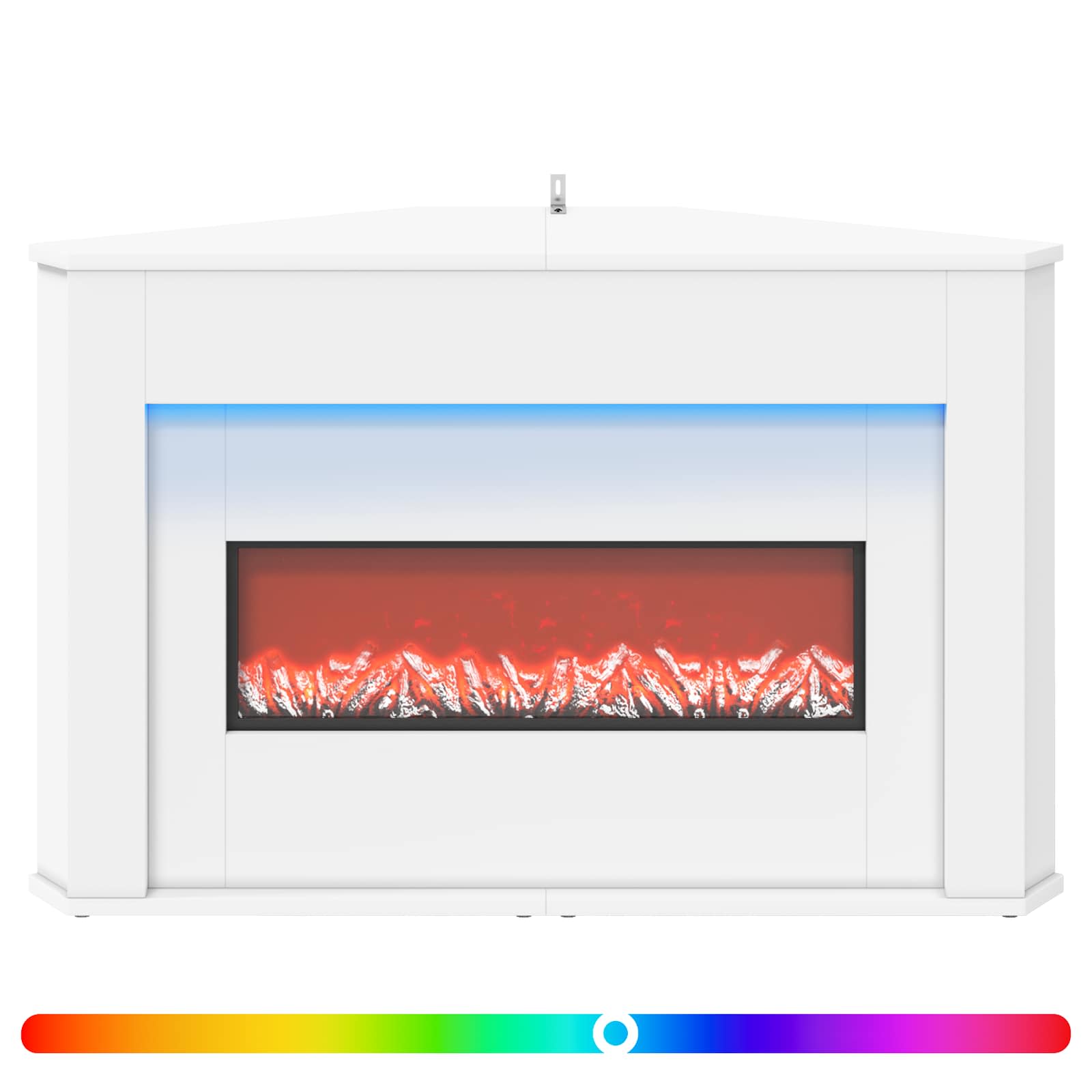 Kamin z LED-trakom Bela 95 x 42,5 x 60 cm Inženirski les
