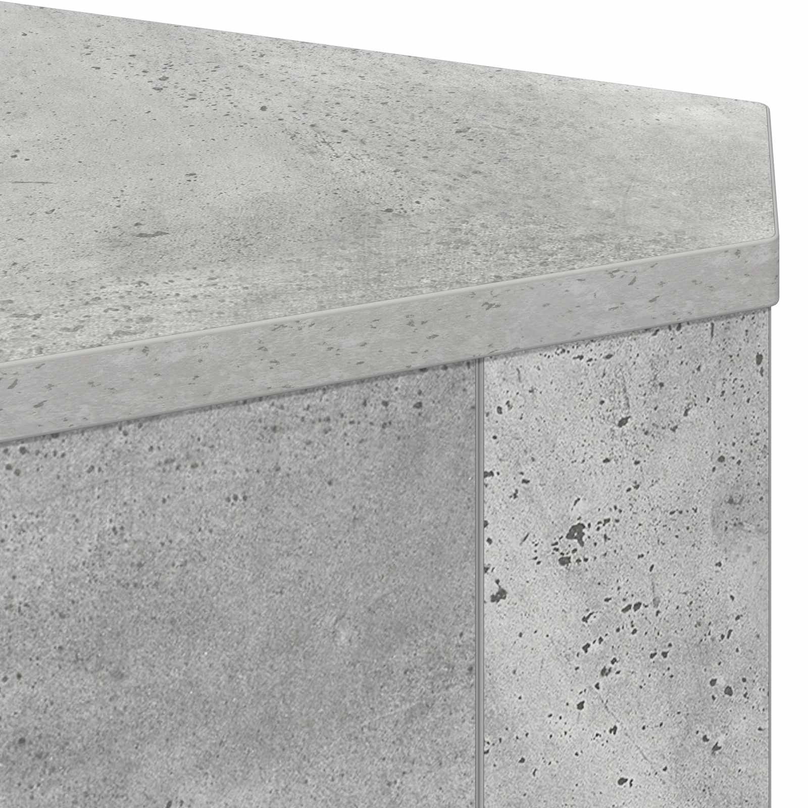 Kamin z LED-trakom Beton 95 x 42,5 x 60 cm Inženirski les