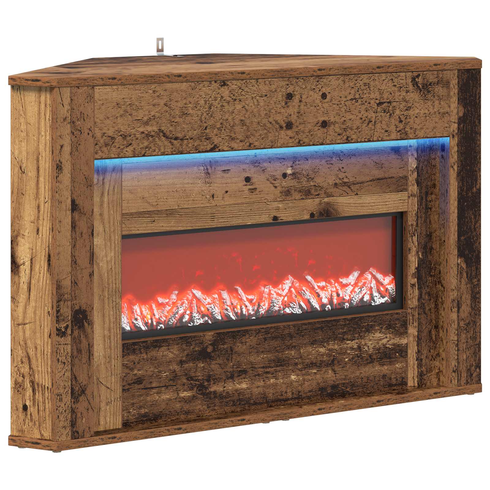 Kamin z LED-trakom Star les 95 x 42,5 x 60 cm Inženirski les