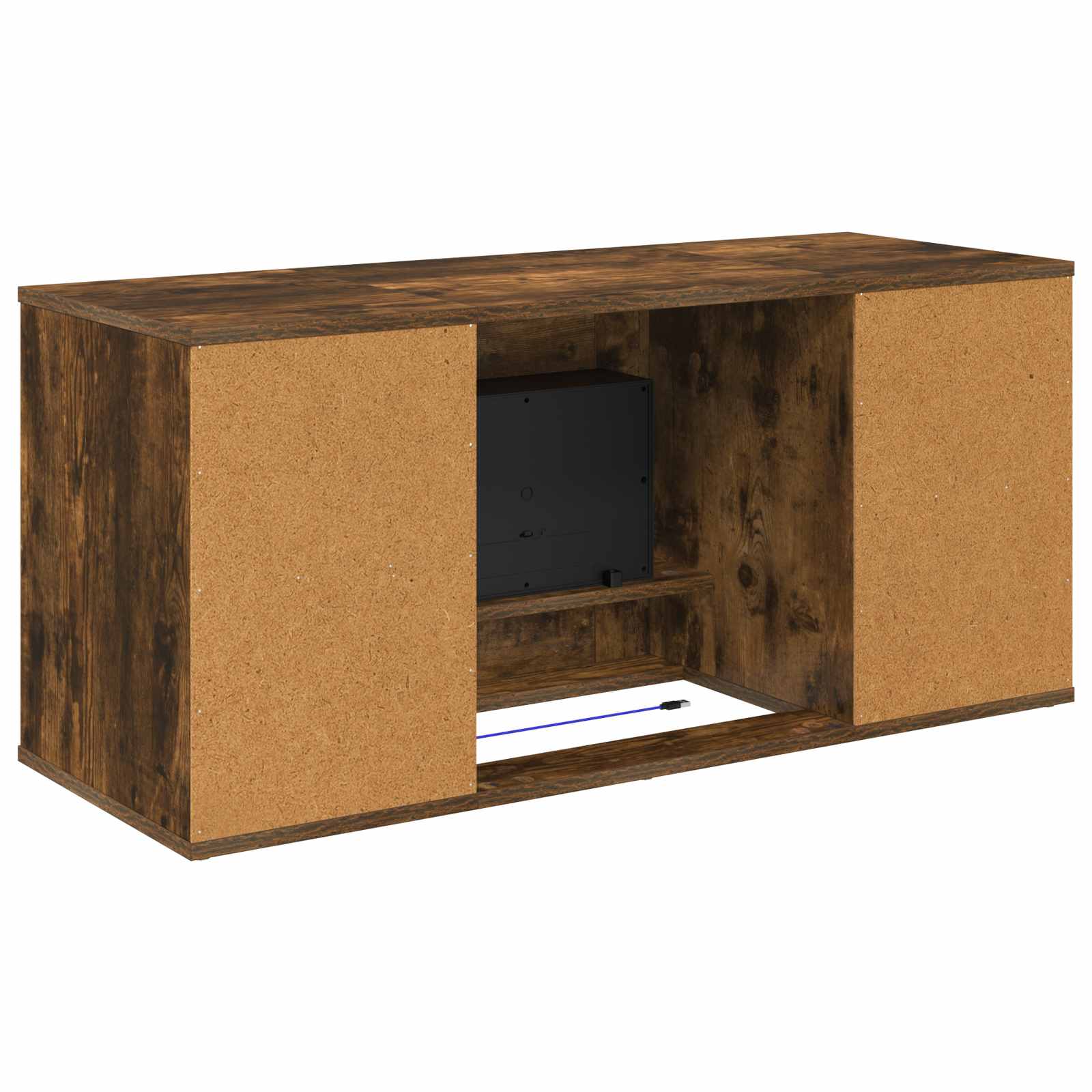 Električni kamin Dimljen hrast 100 x 37 x 45,5 cm