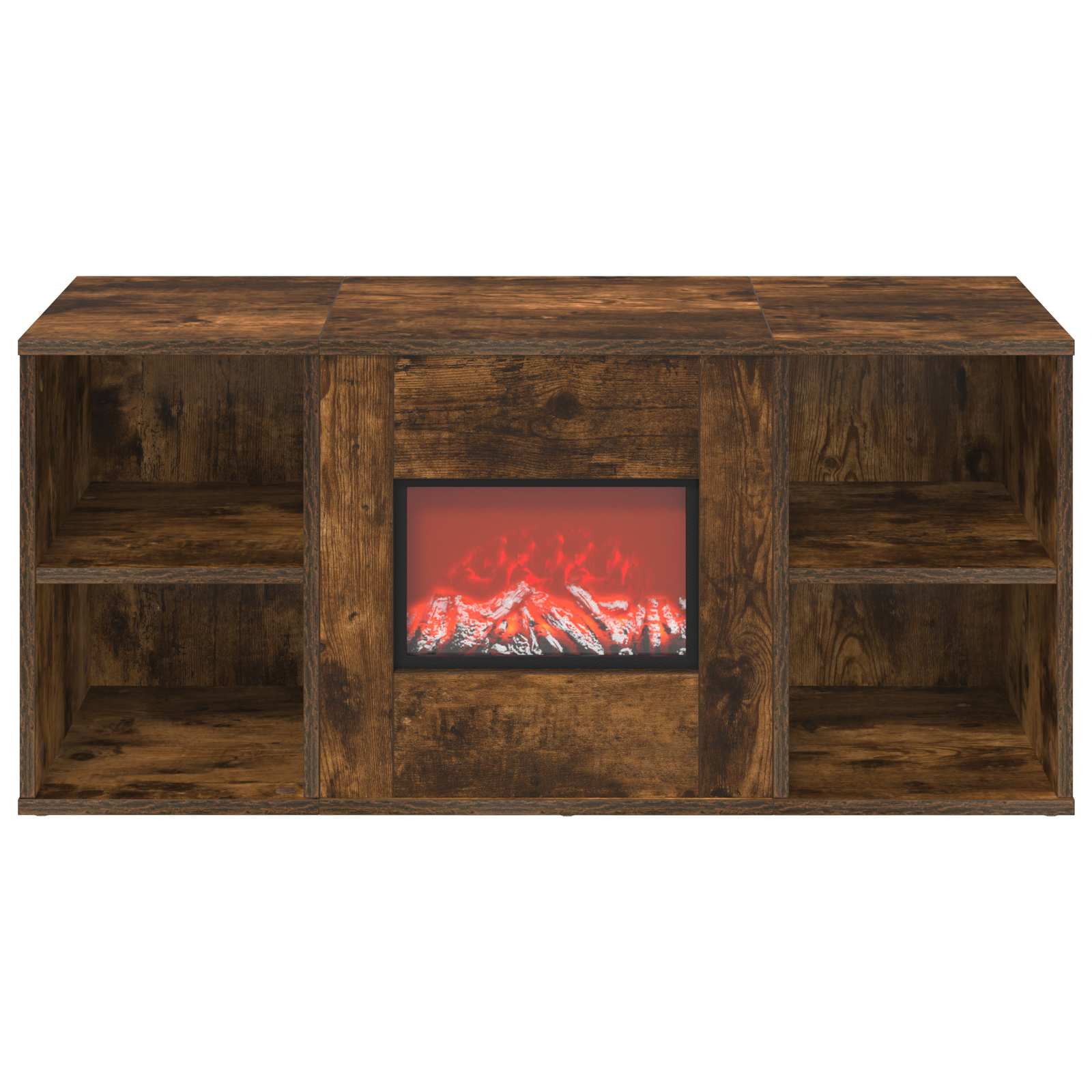 Električni kamin Dimljen hrast 100 x 37 x 45,5 cm