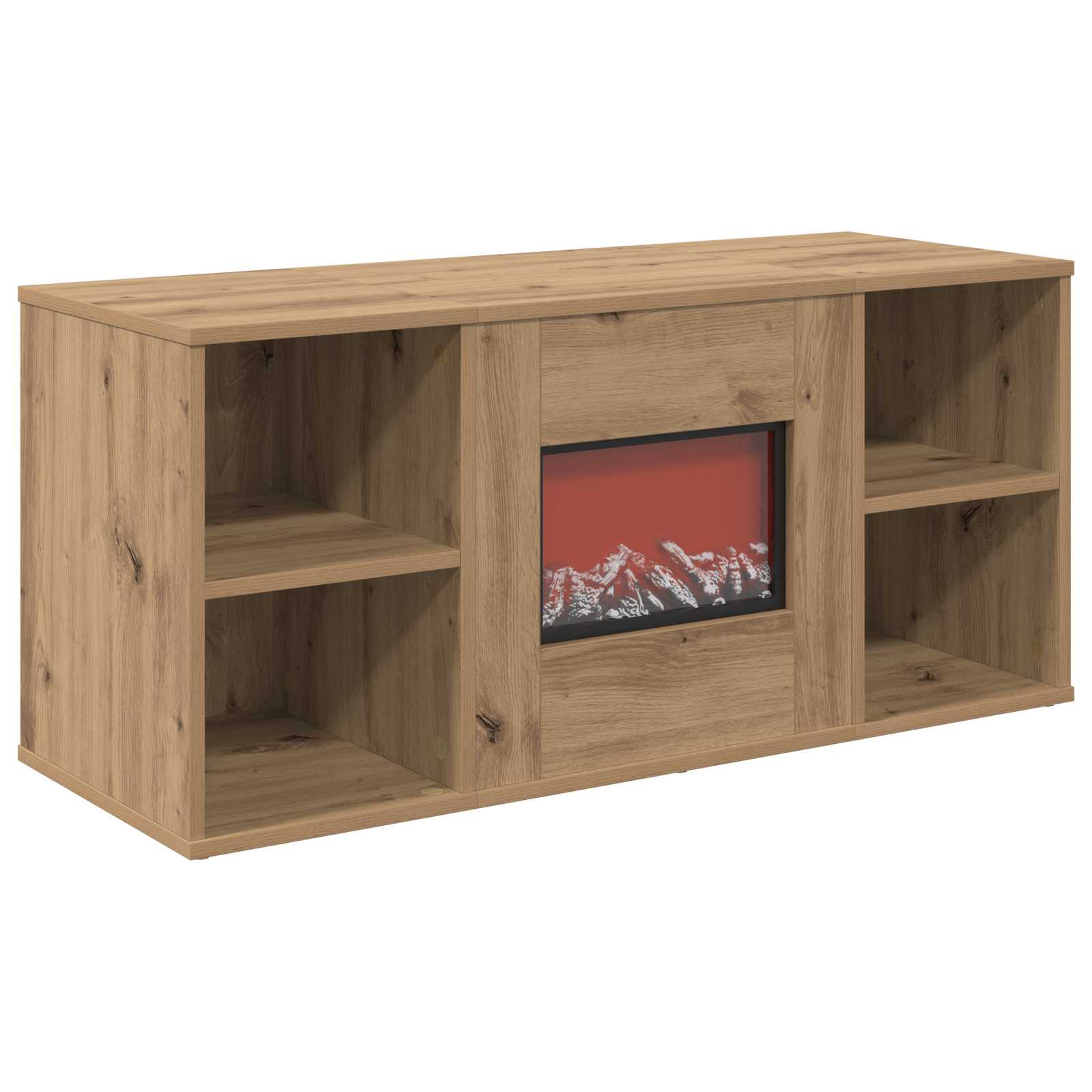 Električni kamin Artisan hrast 100 x 37 x 45,5 cm