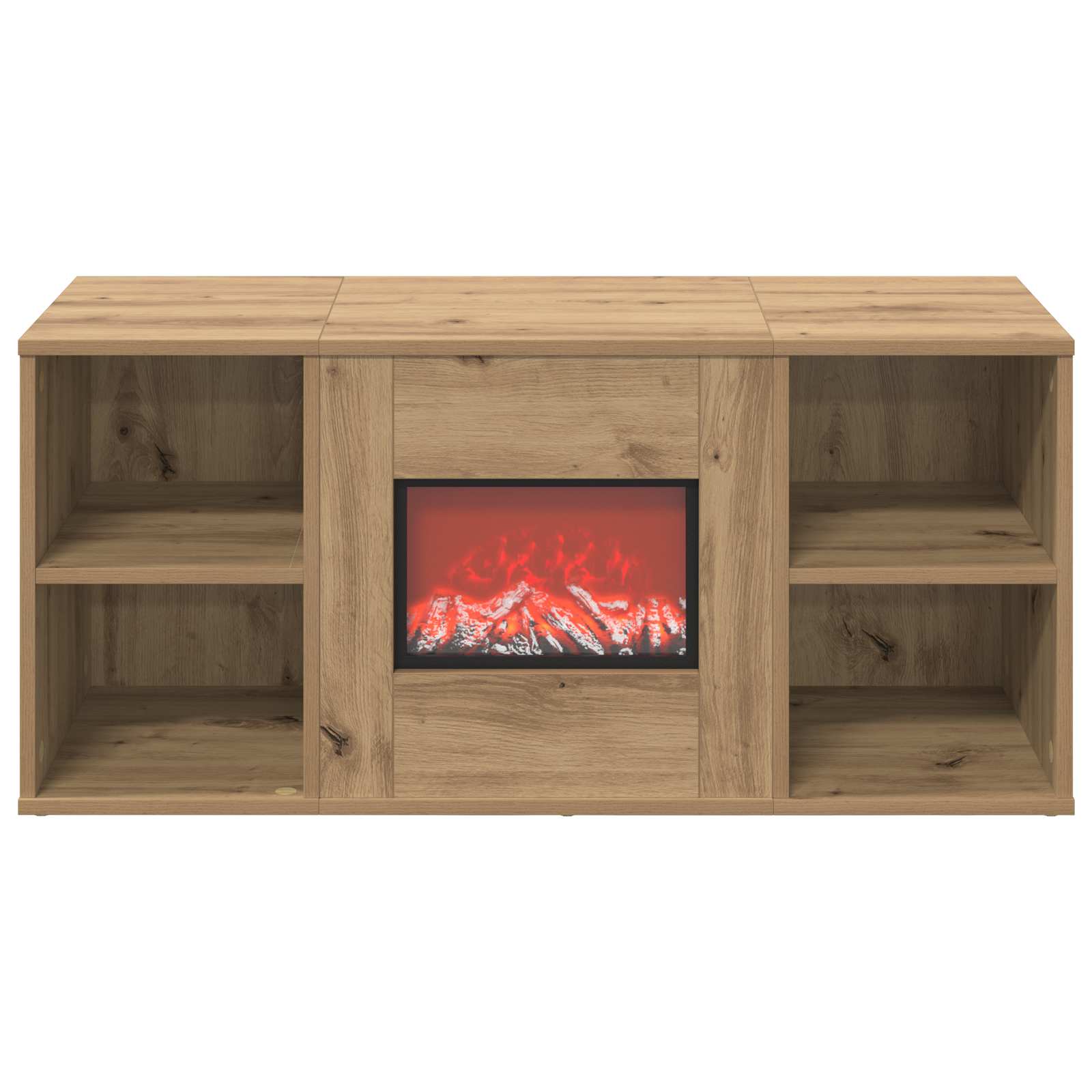 Električni kamin Artisan hrast 100 x 37 x 45,5 cm
